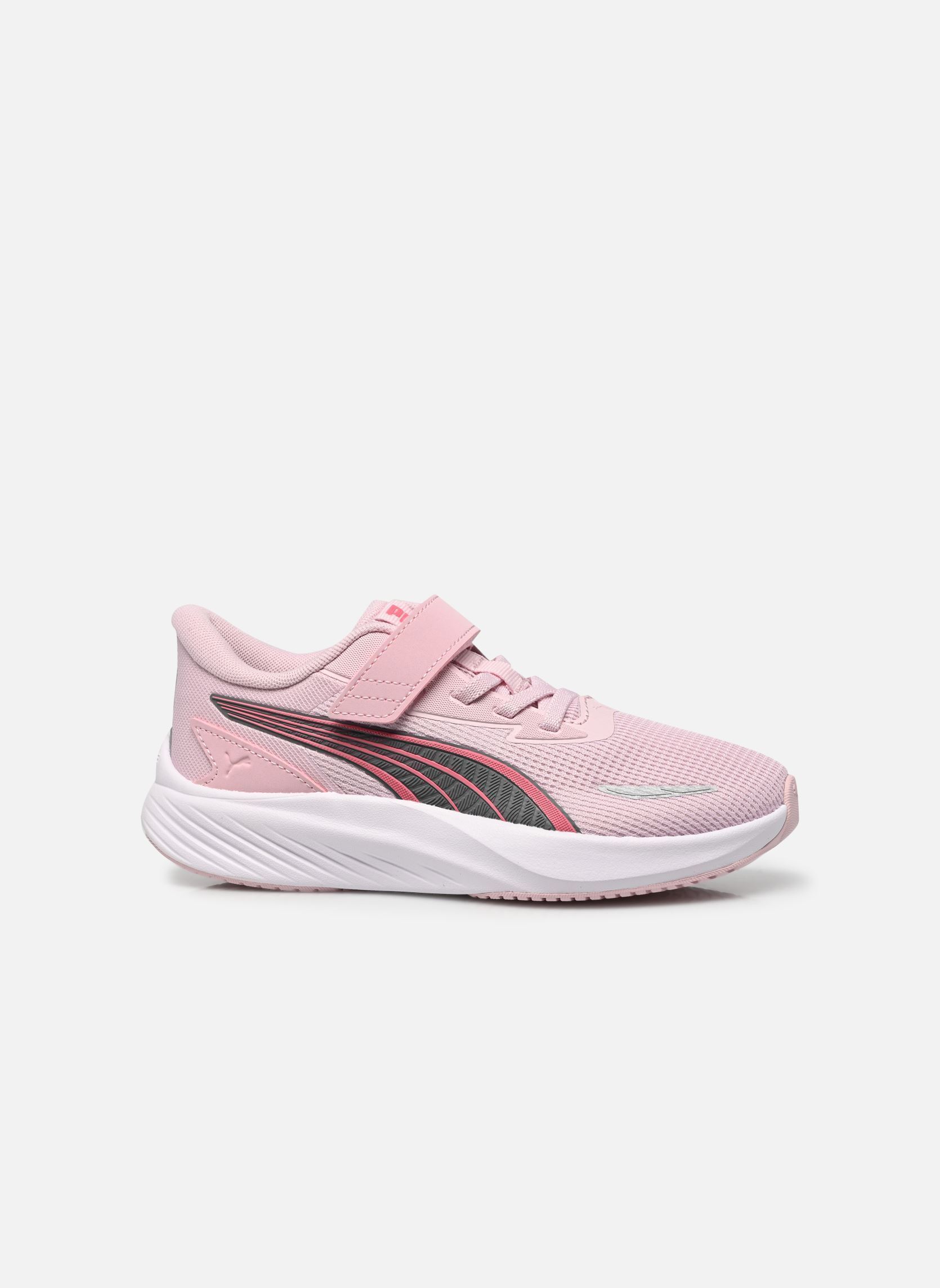 Baskets Pounce Lite 2 AC+ PS fille rose Puma Baskets Pounce Lite 2 AC+ PS fille rose ROSE MAUVE-PUMA SILVER-MAGIC R