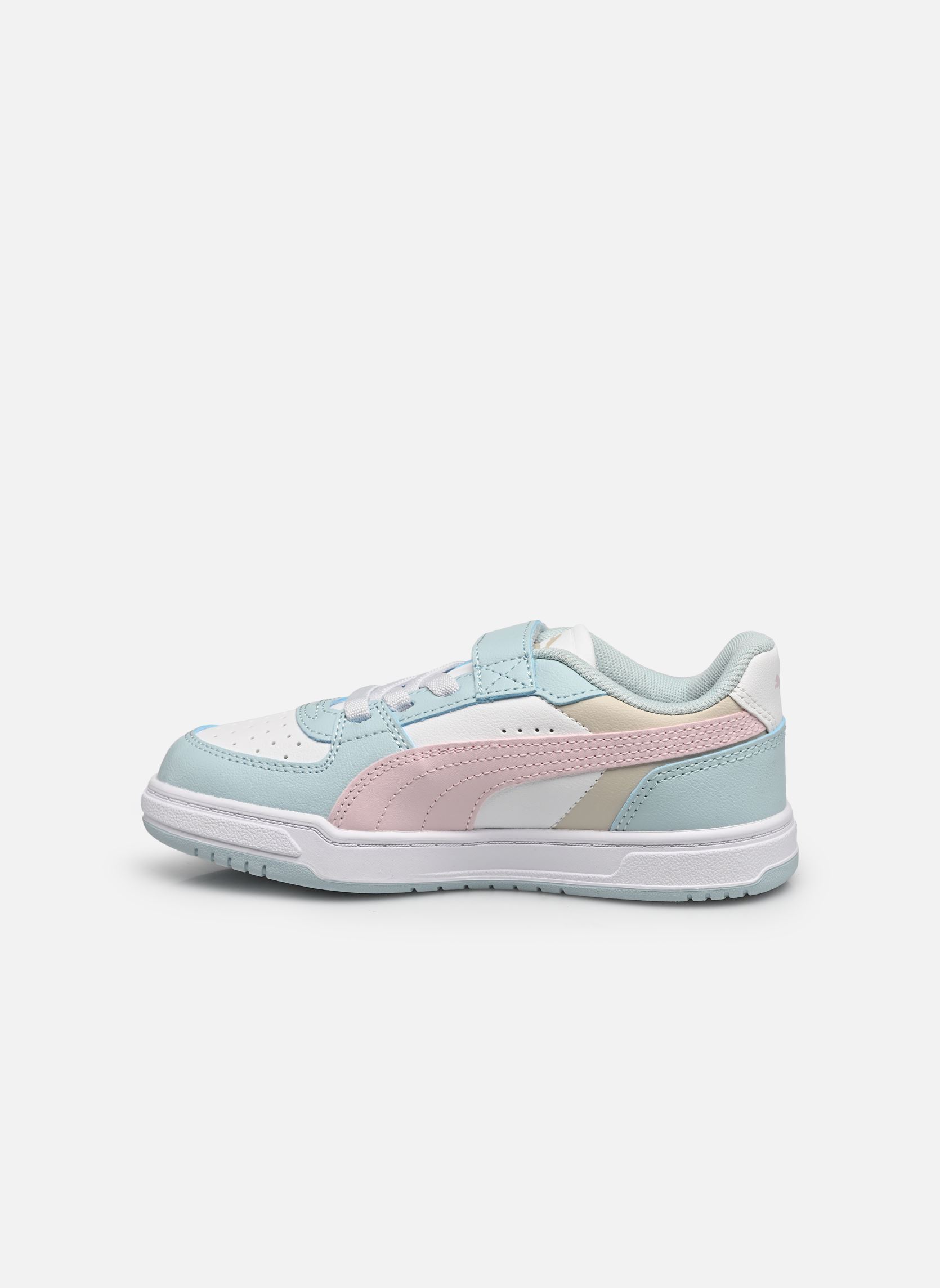 Baskets Puma Caven III Block AC+ PS fille bleu Puma Baskets Puma Caven III Block AC+ PS fille bleu AQUA GLOW-POWDER PINK-PUMA WHI