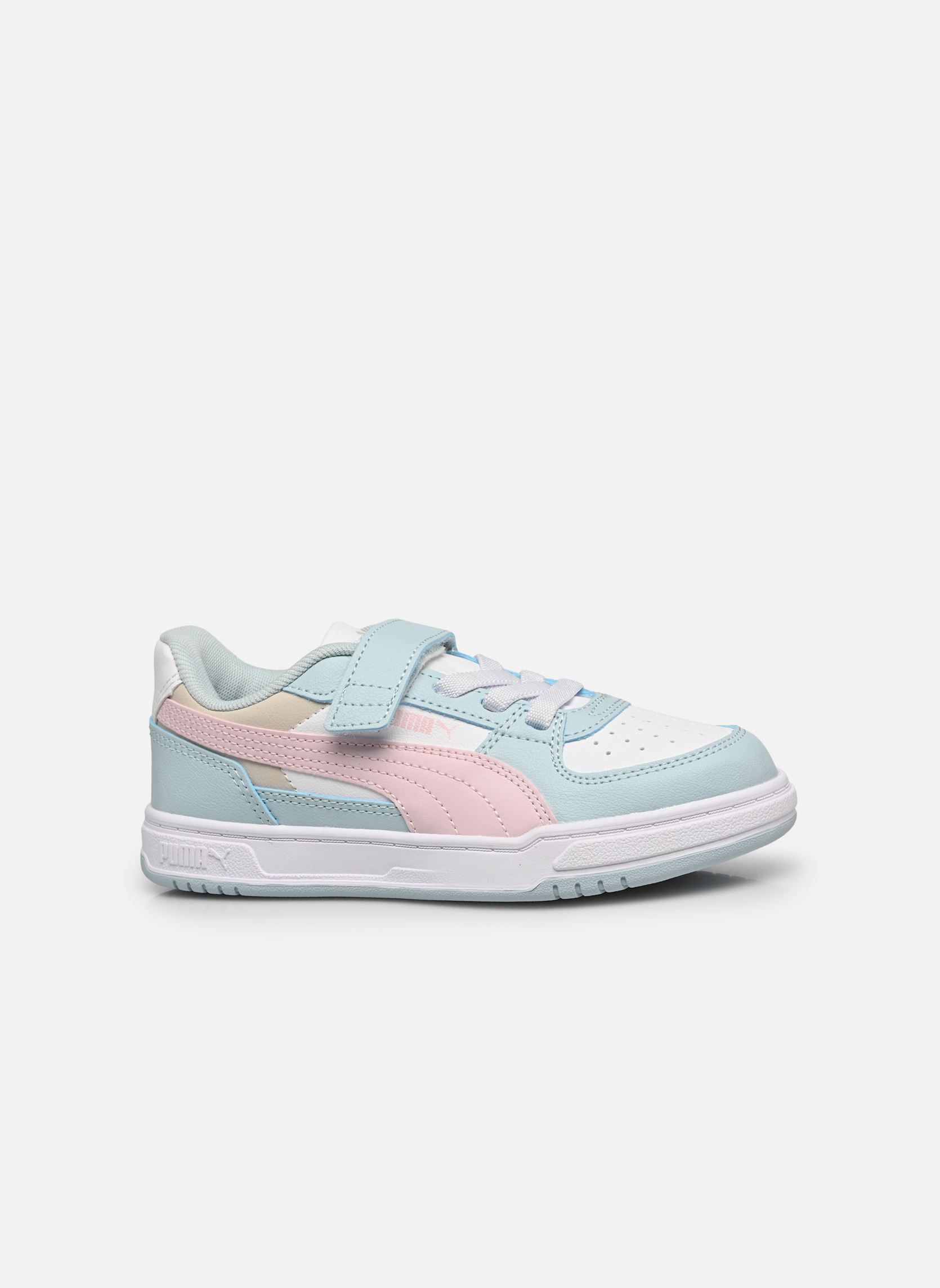 Baskets Puma Caven III Block AC+ PS fille bleu Puma Baskets Puma Caven III Block AC+ PS fille bleu AQUA GLOW-POWDER PINK-PUMA WHI