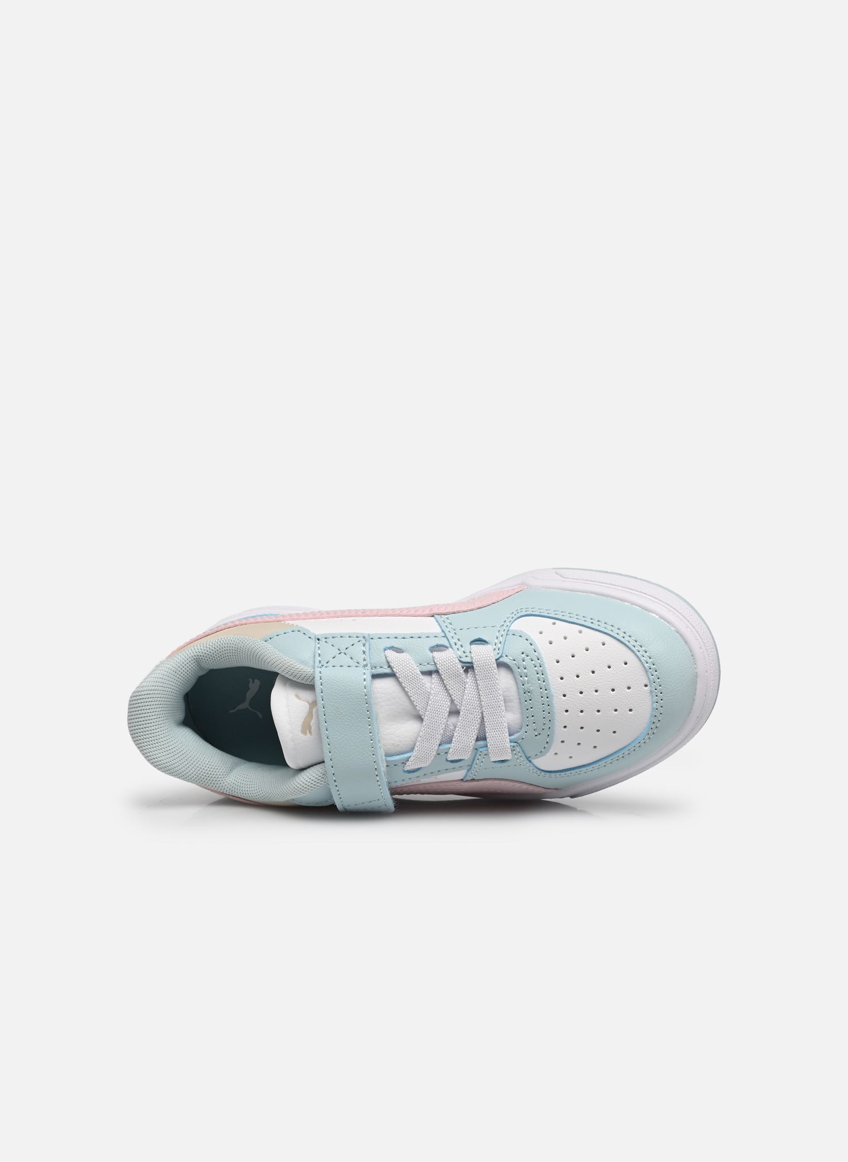 Baskets Puma Caven III Block AC+ PS fille bleu Puma Baskets Puma Caven III Block AC+ PS fille bleu AQUA GLOW-POWDER PINK-PUMA WHI
