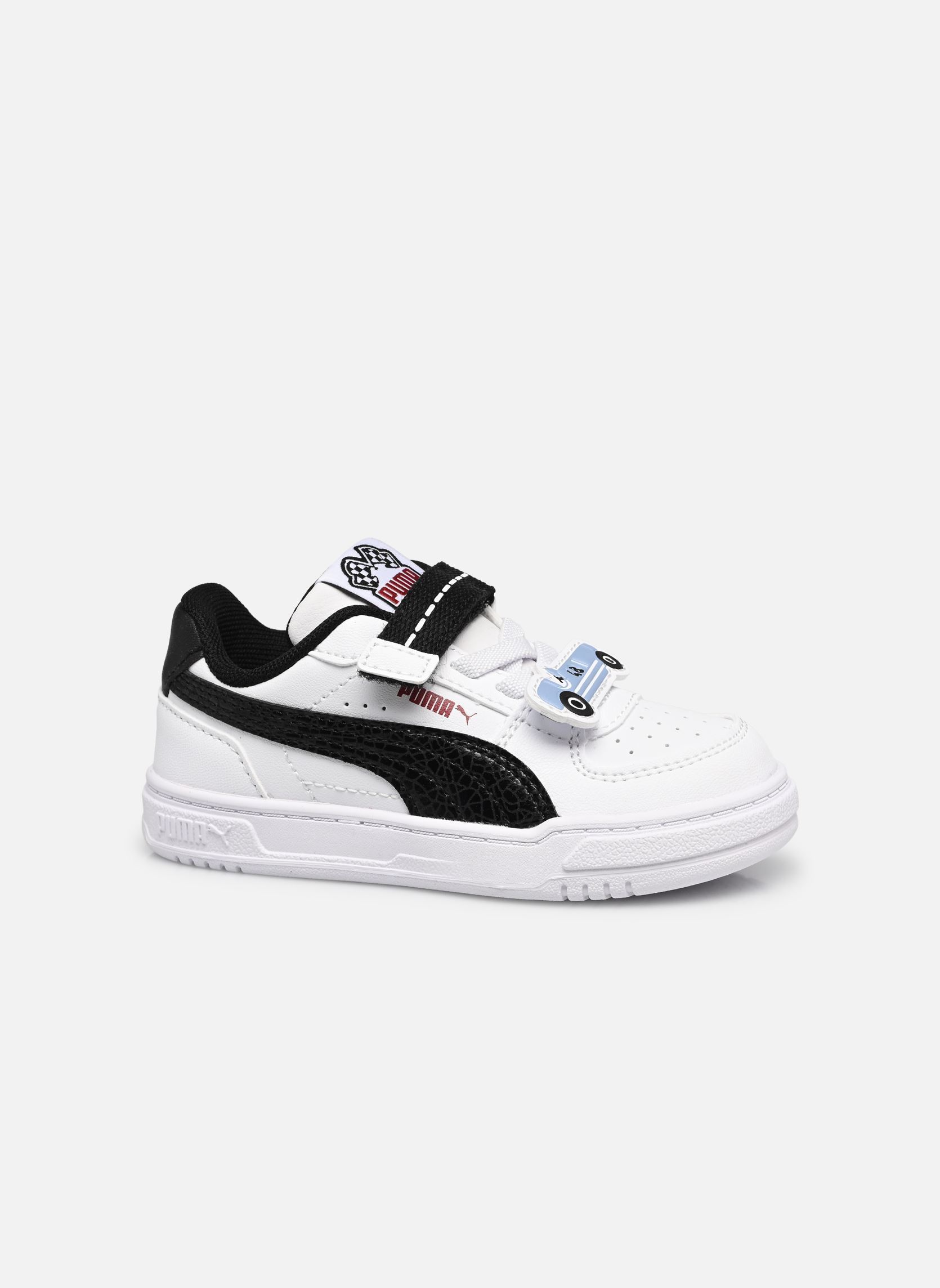 Baskets Puma Caven III Racing Crew AC+ Inf garçon blanc Puma Baskets Puma Caven III Racing Crew AC+ Inf garçon blanc PUMA WHITE-PUMA BLACK-CHAMBRAY