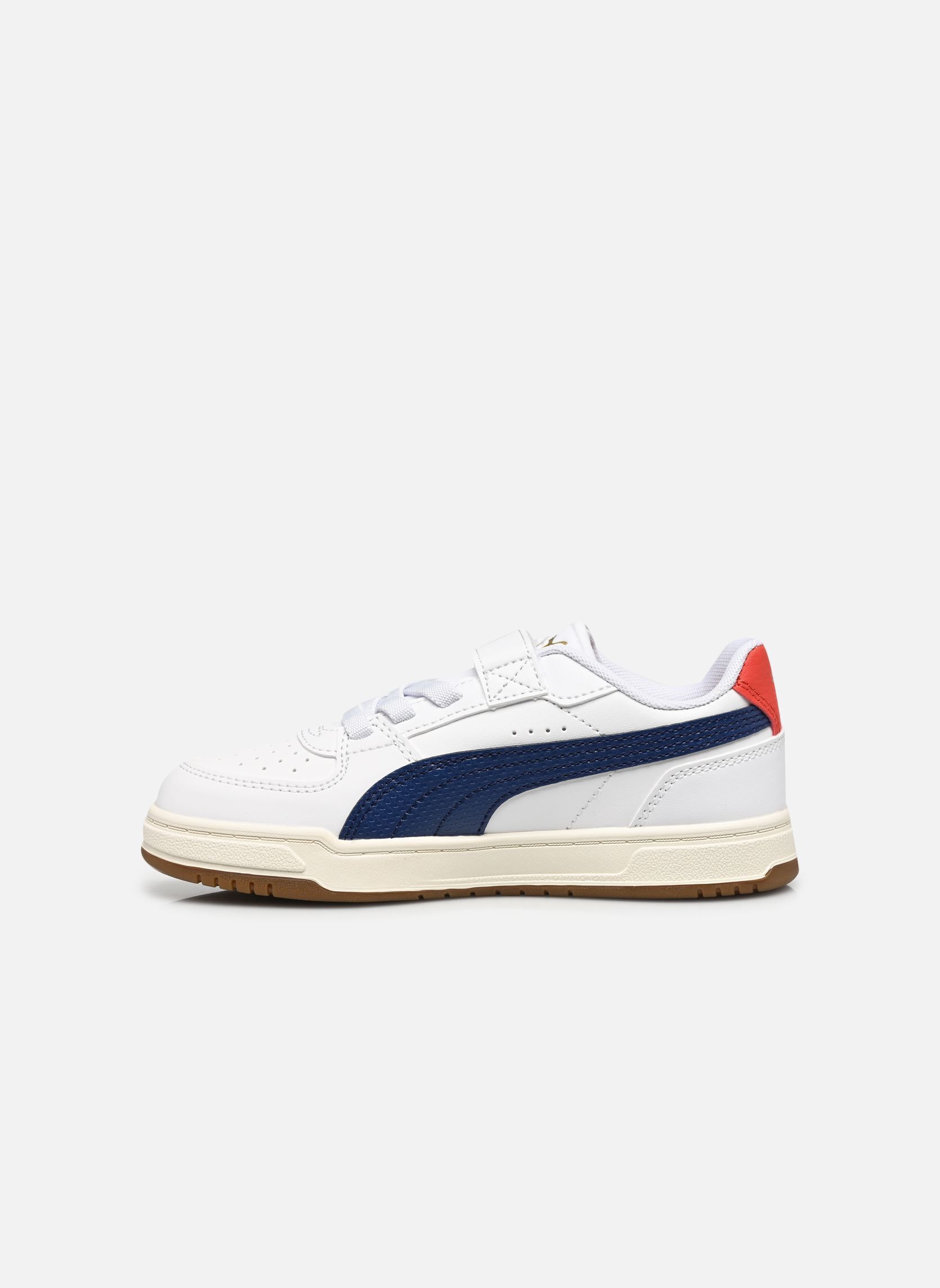 Sneaker Puma Caven III Retro AC+ PS jungen weiß Puma Sneaker Puma Caven III Retro AC+ PS jungen weiß PUMA WHITE-BLUE JEWEL-GUM