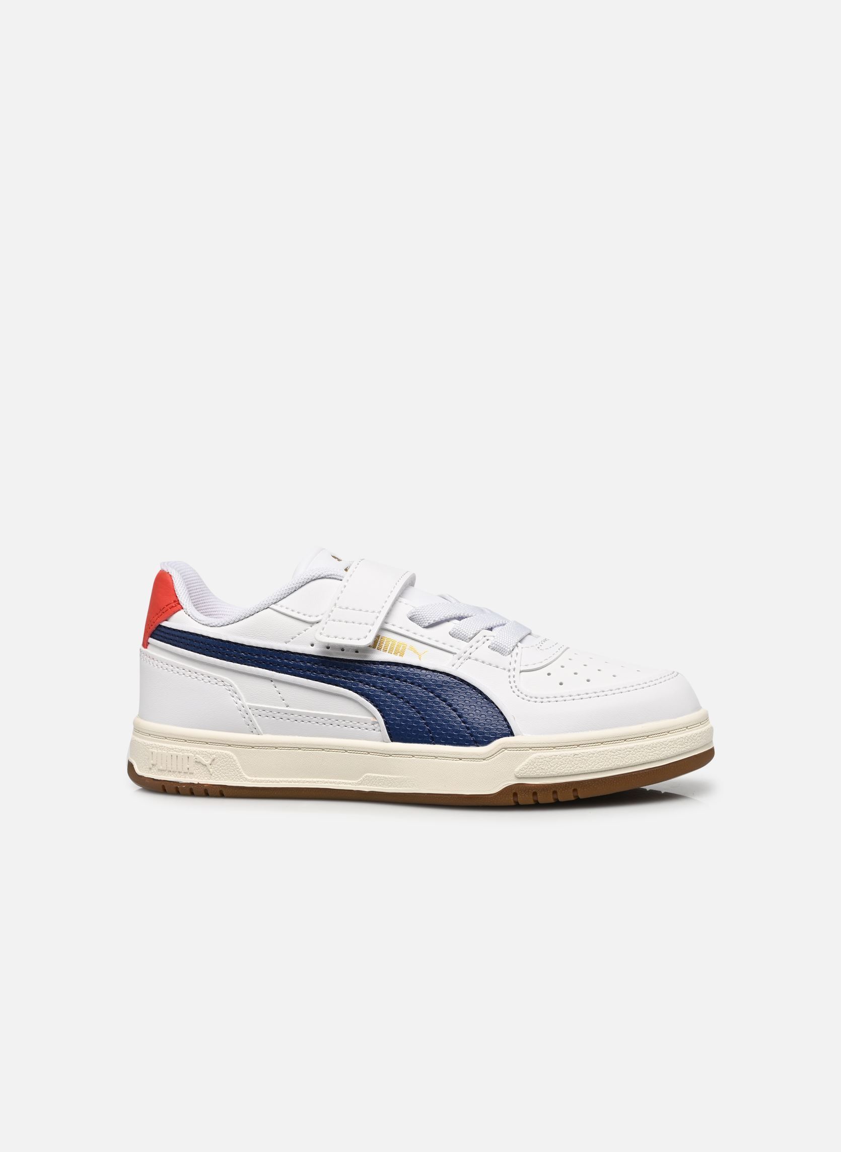 Sneaker Puma Caven III Retro AC+ PS jungen weiß Puma Sneaker Puma Caven III Retro AC+ PS jungen weiß PUMA WHITE-BLUE JEWEL-GUM