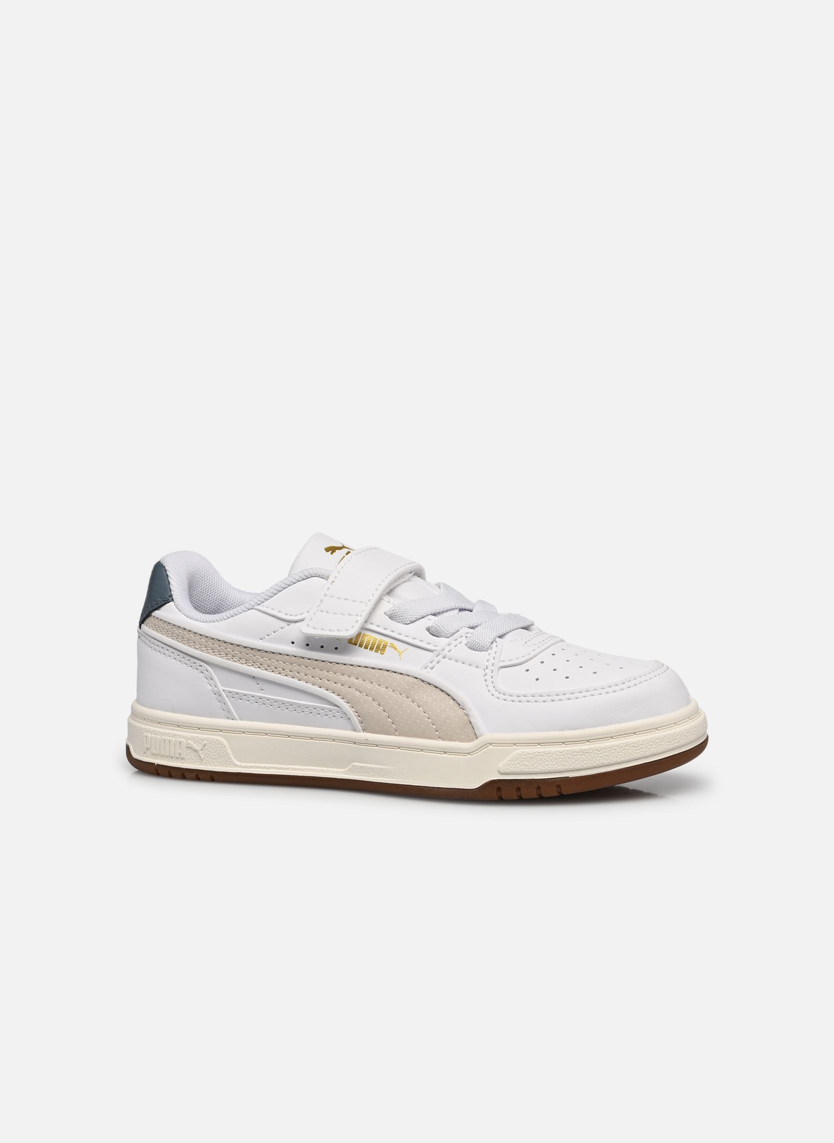 Baskets Puma Caven III Retro AC+ PS garçon blanc Puma Baskets Puma Caven III Retro AC+ PS garçon blanc PUMA WHITE-SILVER FOG-GUM