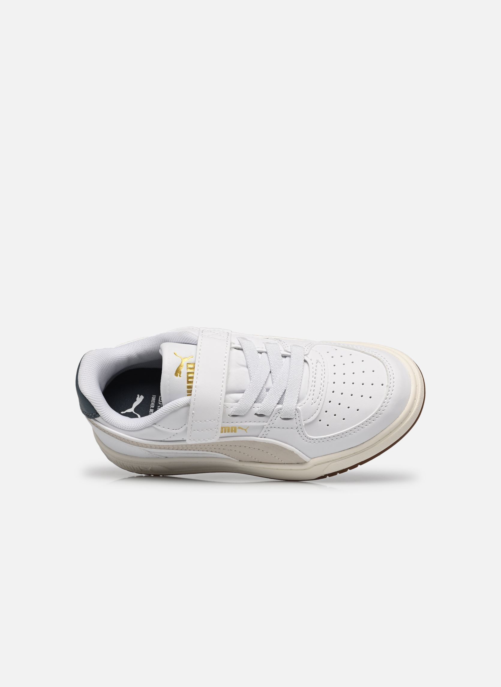 Baskets Puma Caven III Retro AC+ PS garçon blanc Puma Baskets Puma Caven III Retro AC+ PS garçon blanc PUMA WHITE-SILVER FOG-GUM
