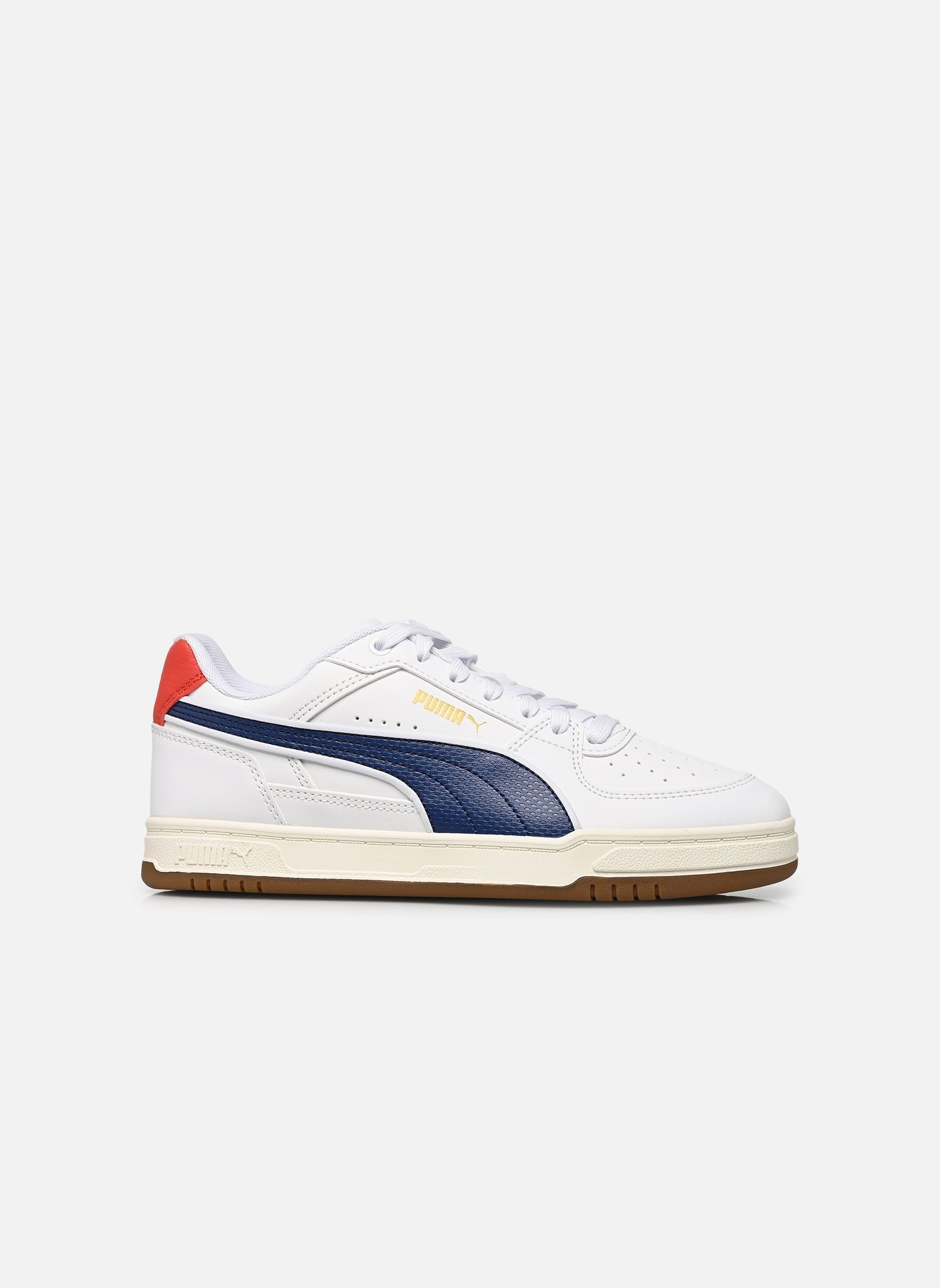 Sneakers Puma Caven III Retro Jr jongens wit Puma Sneakers Puma Caven III Retro Jr jongens wit PUMA WHITE-BLUE JEWEL-GUM