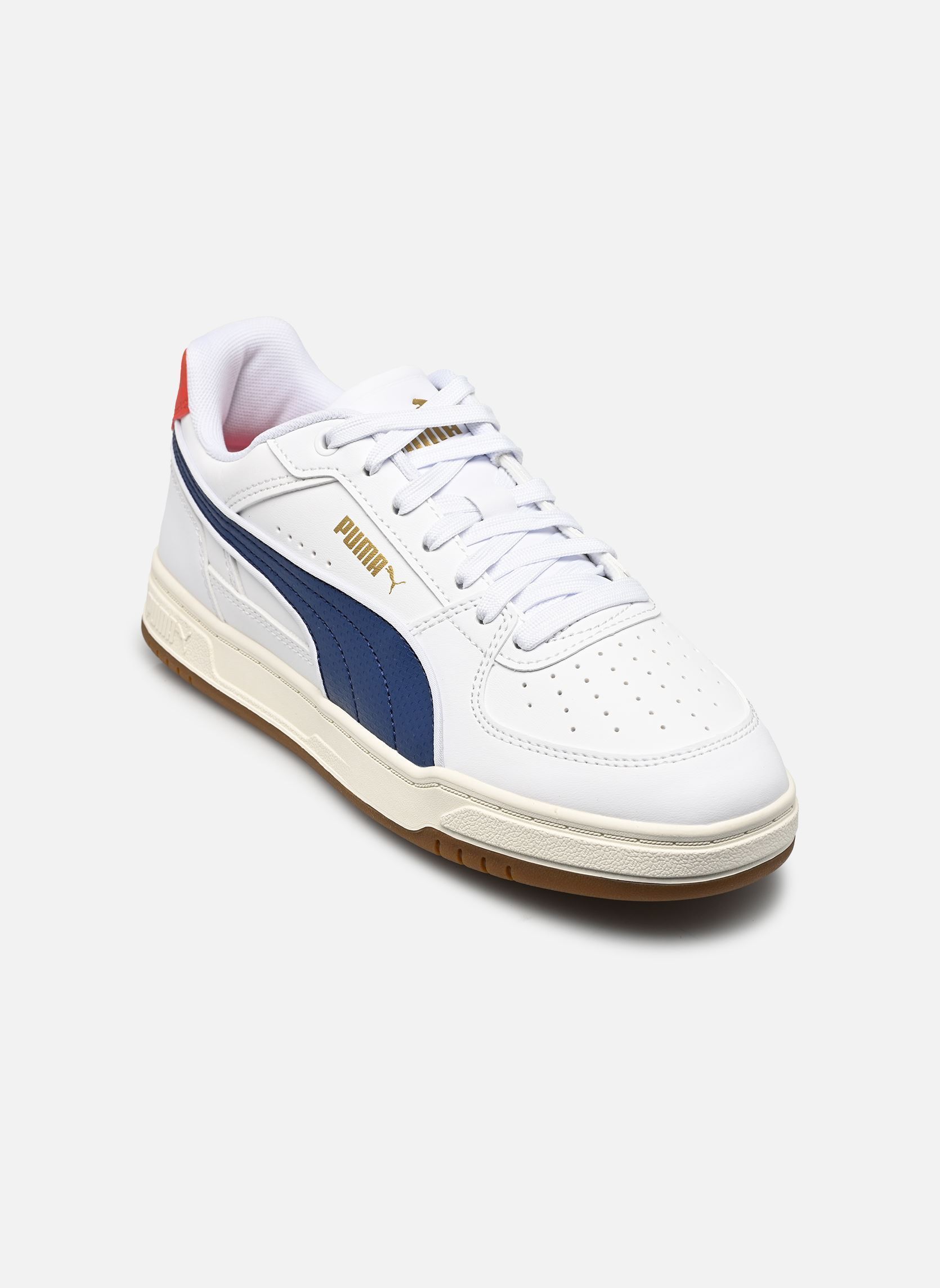 Sneakers Puma Caven III Retro Jr jongens wit Puma Sneakers Puma Caven III Retro Jr jongens wit PUMA WHITE-BLUE JEWEL-GUM