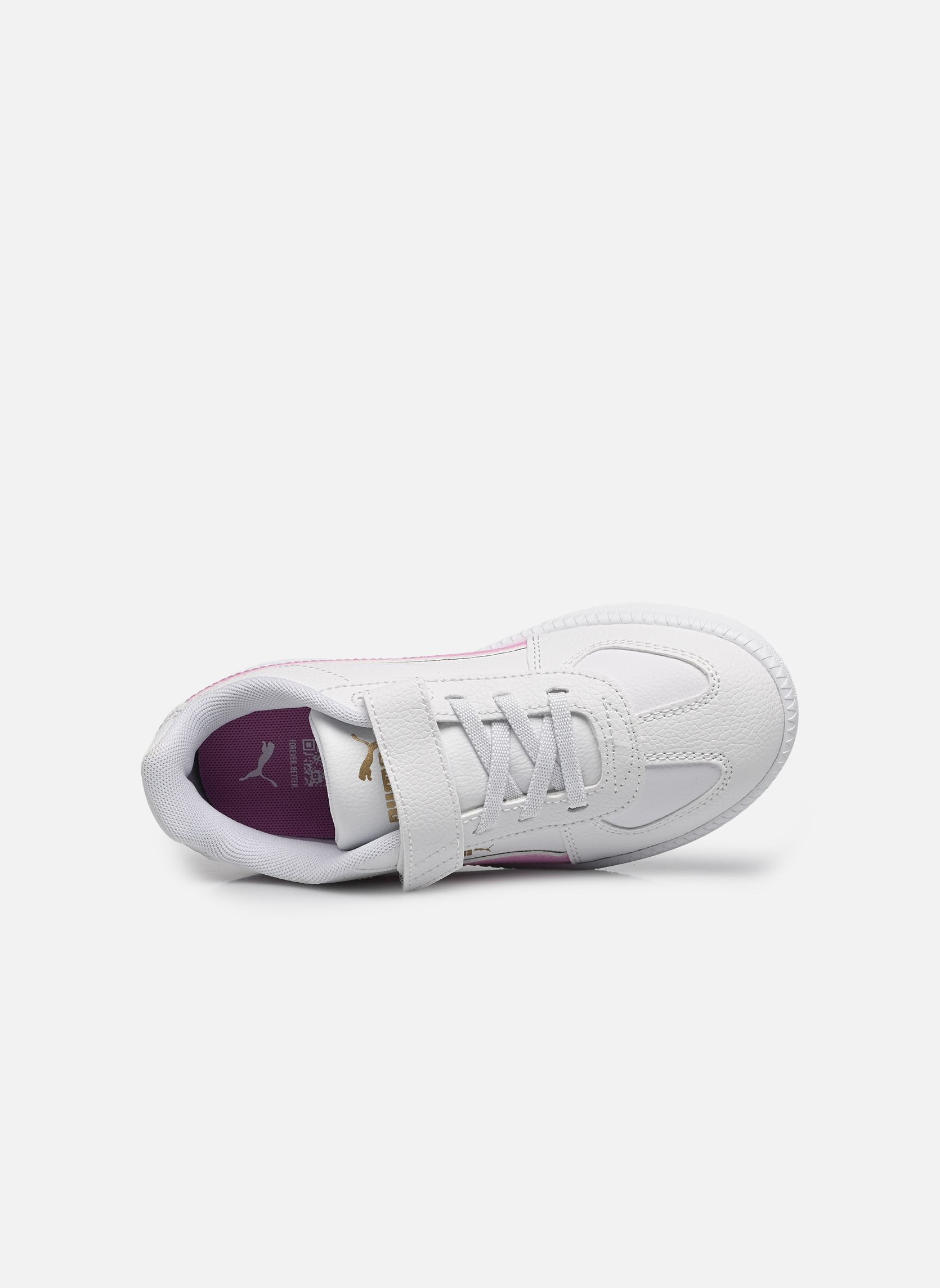 Sneaker Puma Club LT SL AC+ PS mädchen weiß Puma Sneaker Puma Club LT SL AC+ PS mädchen weiß PUMA WHITE-MAUVE GLOW-PUMA GOL