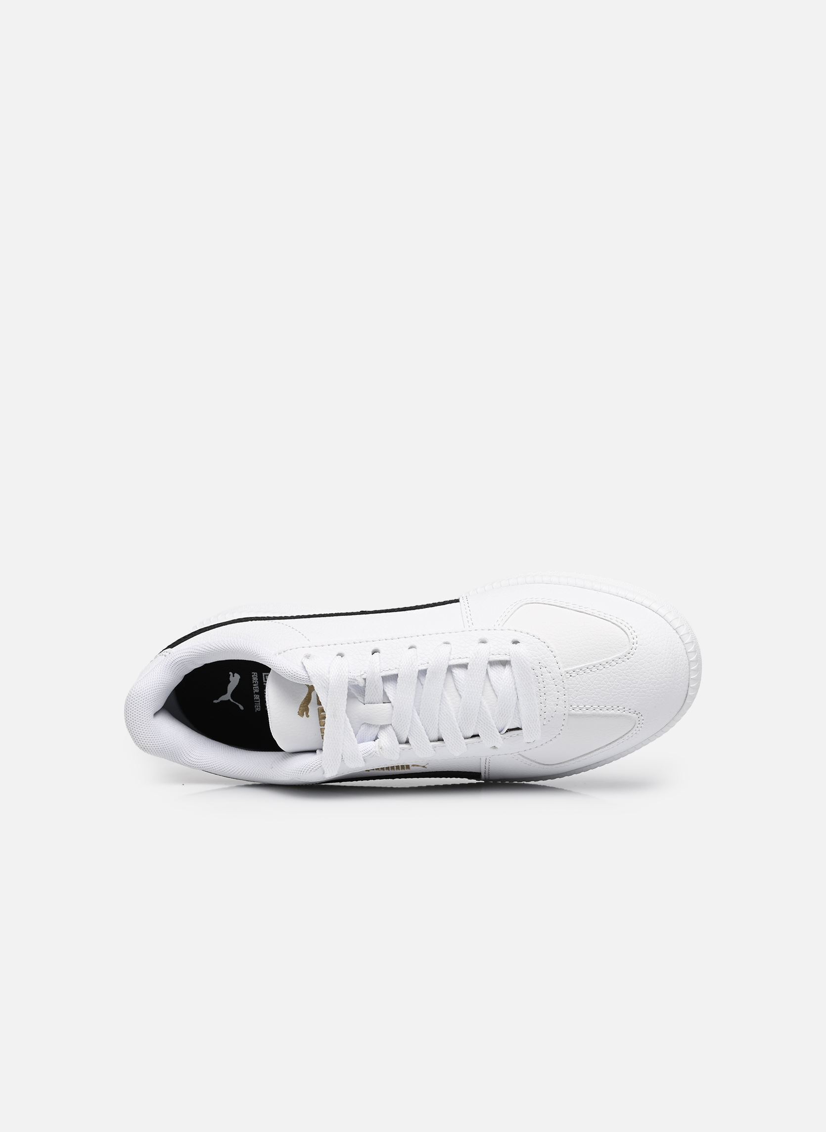 Baskets Puma Club LT SL Jr garçon blanc Puma Baskets Puma Club LT SL Jr garçon blanc PUMA WHITE-PUMA BLACK-PUMA GOL