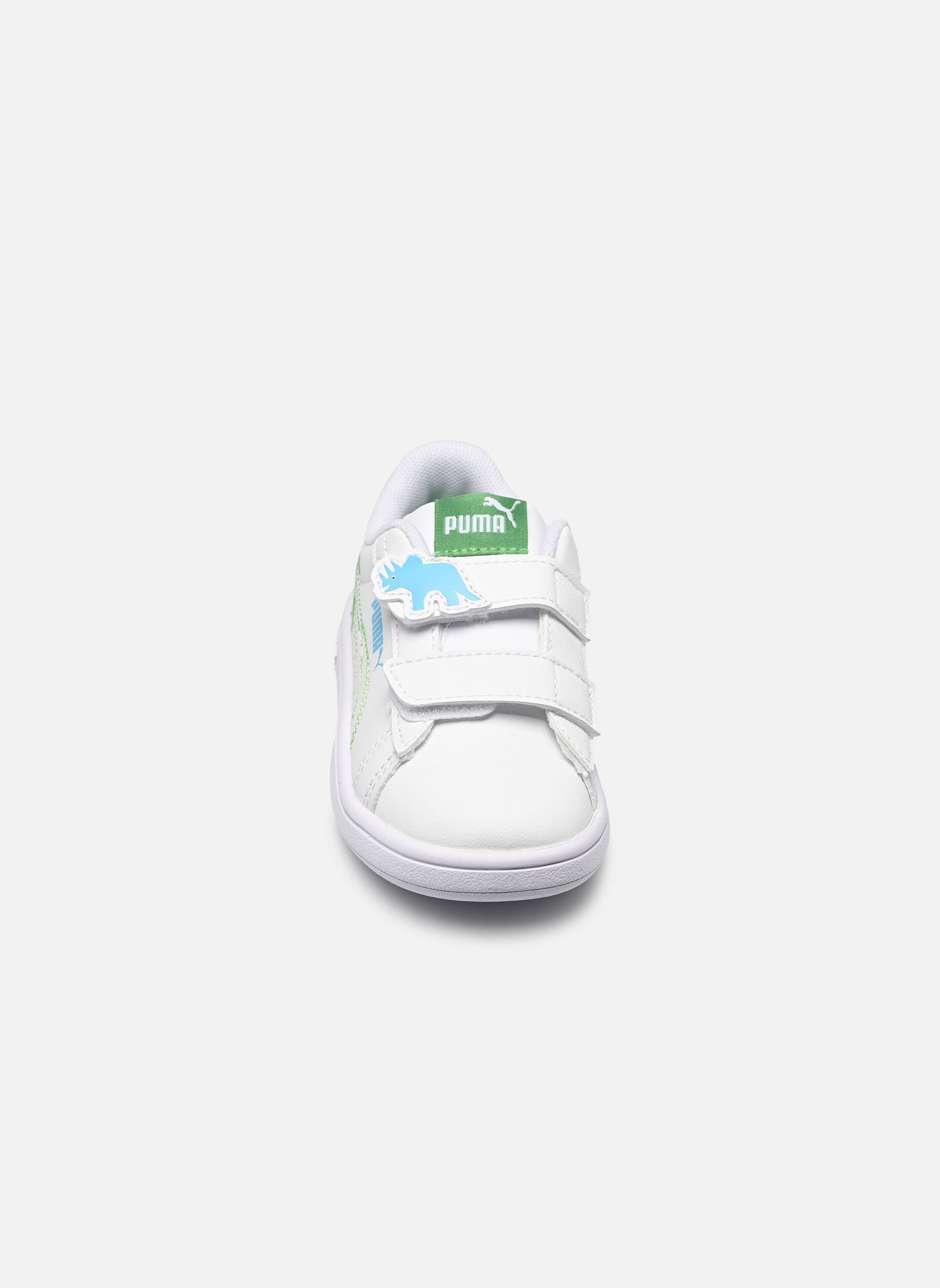 Sneaker Puma Smash 3.0 Dino V Inf jungen weiß Puma Sneaker Puma Smash 3.0 Dino V Inf jungen weiß PUMA WHITE-GREEN FRUIT-VIBRANT