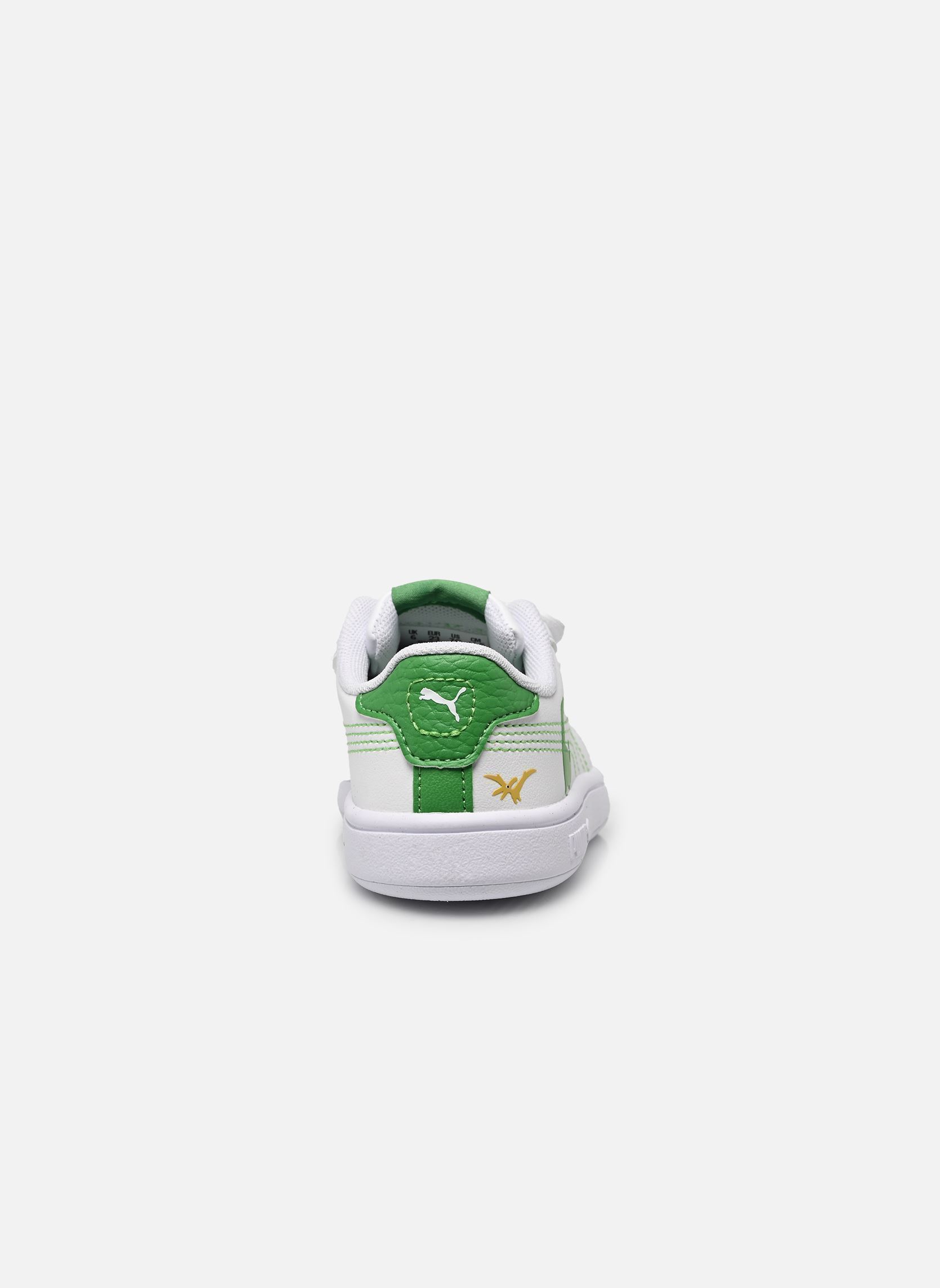 Sneaker Puma Smash 3.0 Dino V Inf jungen weiß Puma Sneaker Puma Smash 3.0 Dino V Inf jungen weiß PUMA WHITE-GREEN FRUIT-VIBRANT