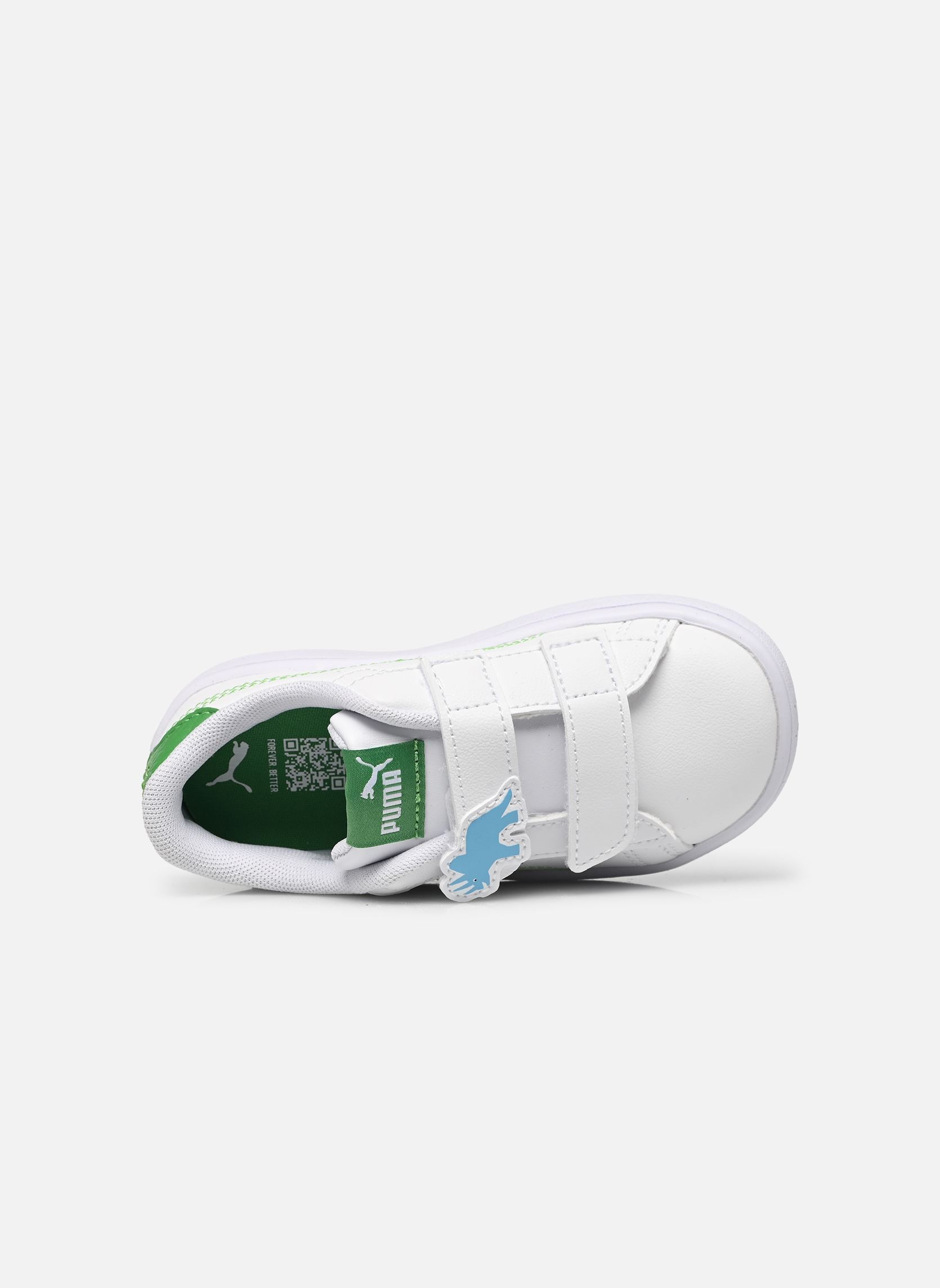 Sneaker Puma Smash 3.0 Dino V Inf jungen weiß Puma Sneaker Puma Smash 3.0 Dino V Inf jungen weiß PUMA WHITE-GREEN FRUIT-VIBRANT