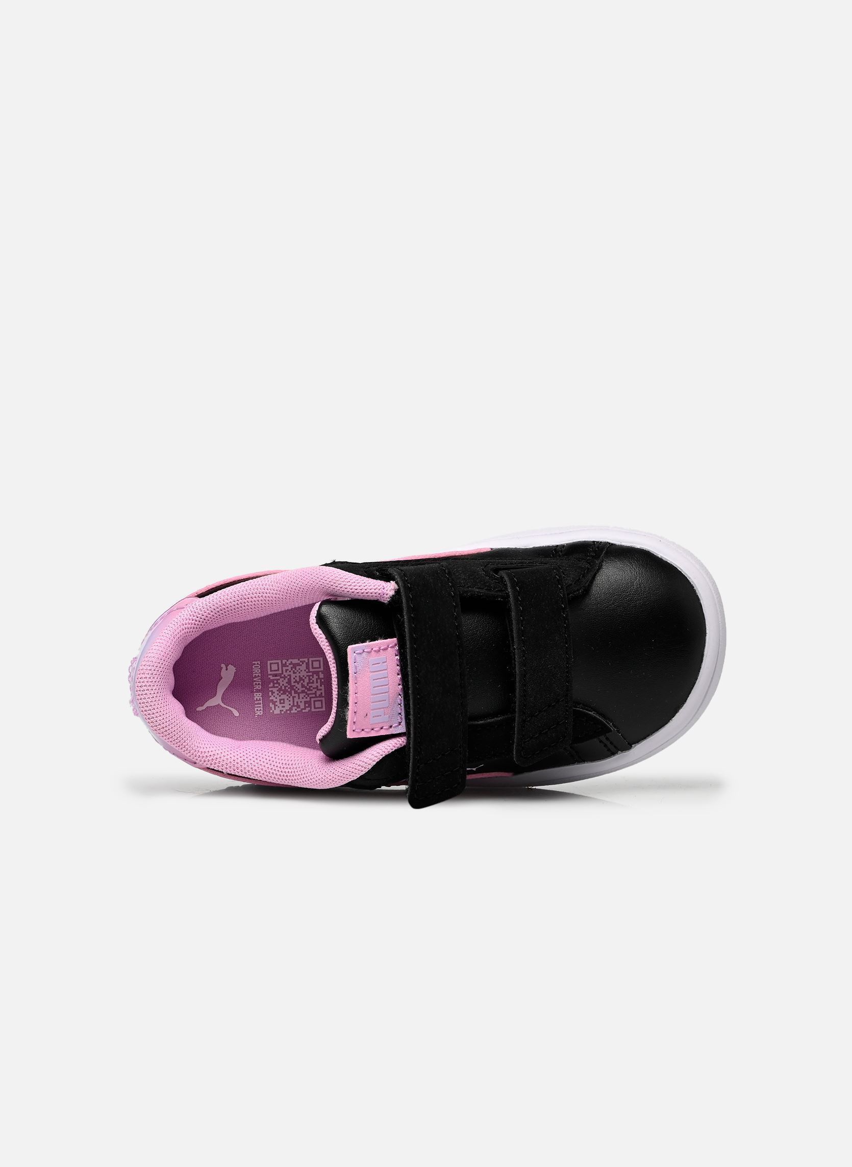 Baskets Puma Smash 3.0 Faded Glow V Inf fille noir Puma Baskets Puma Smash 3.0 Faded Glow V Inf fille noir PUMA BLACK-MAUVE GLOW