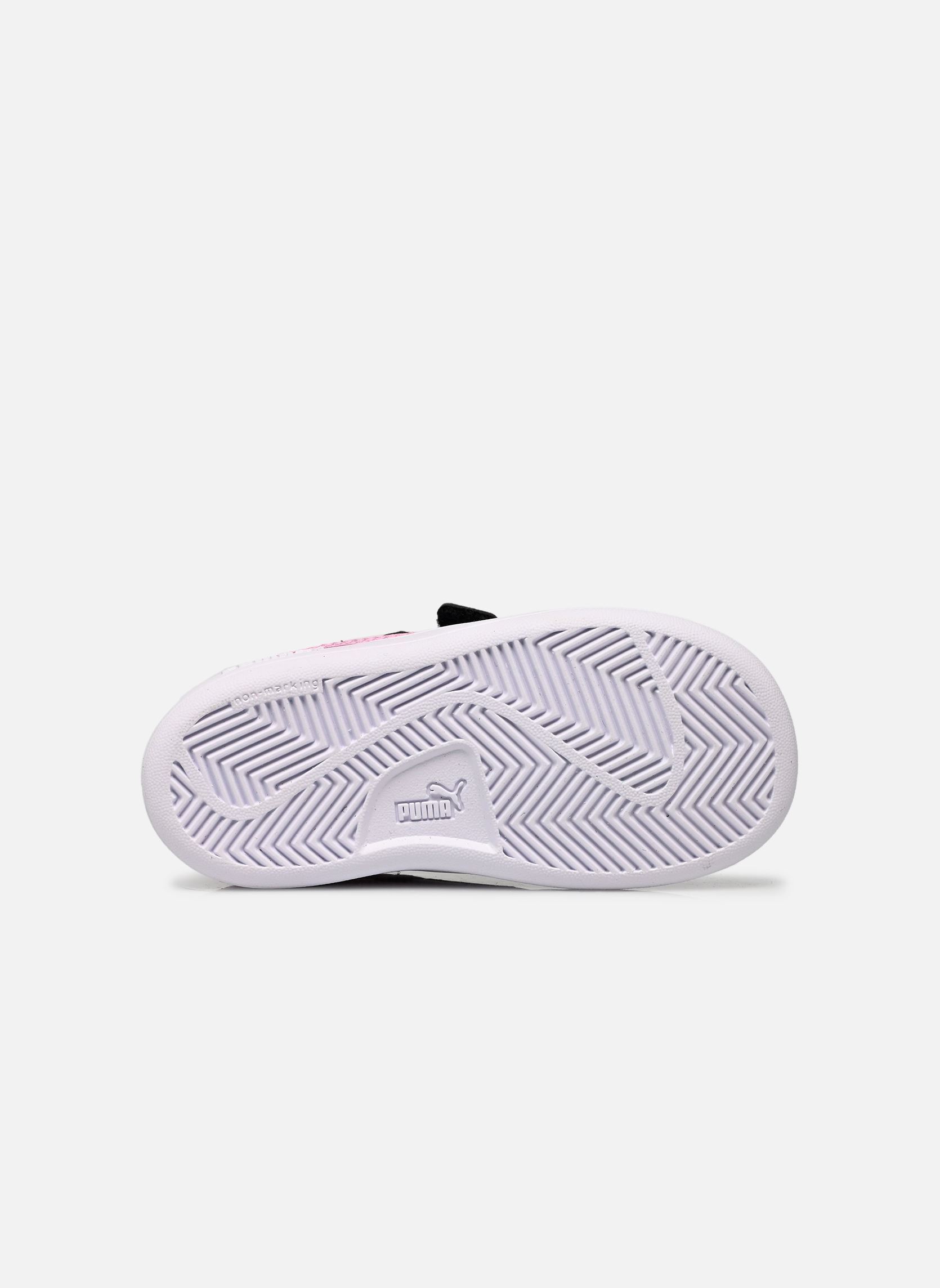 Baskets Puma Smash 3.0 Faded Glow V Inf fille noir Puma Baskets Puma Smash 3.0 Faded Glow V Inf fille noir PUMA BLACK-MAUVE GLOW