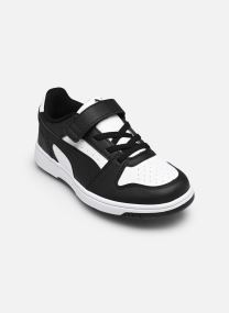 Sneaker Rebound Slam Lo AC+ PS jungen schwarz Puma Sneaker Rebound Slam Lo AC+ PS jungen schwarz PUMA WHITE-PUMA BLACK