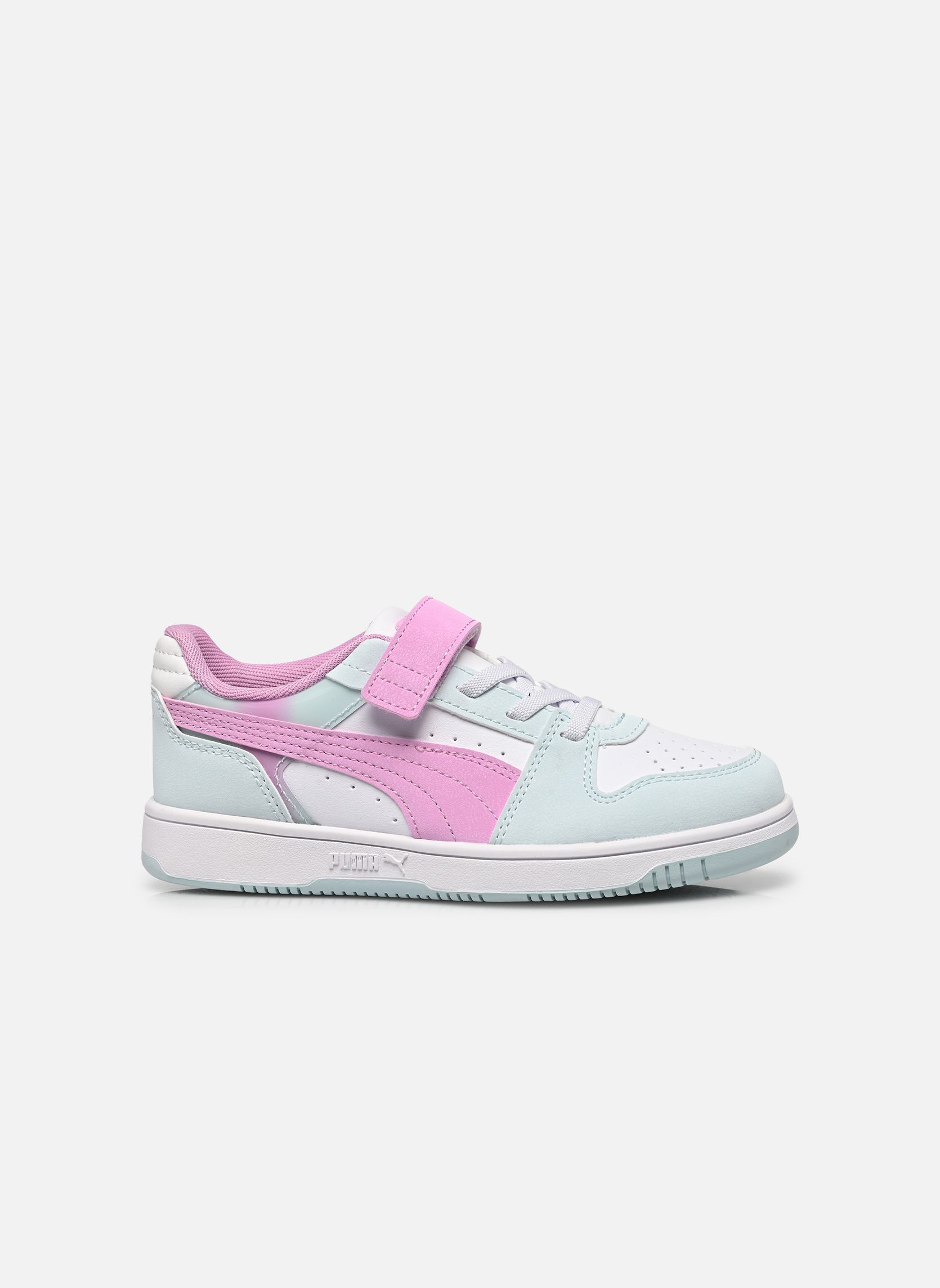 Sneaker Rebound Slam Lo Faded Glow AC+ PS mädchen mehrfarbig Puma Sneaker Rebound Slam Lo Faded Glow AC+ PS mädchen mehrfarbig AQUA GLOW-MAUVE GLOW-PUMA WHIT