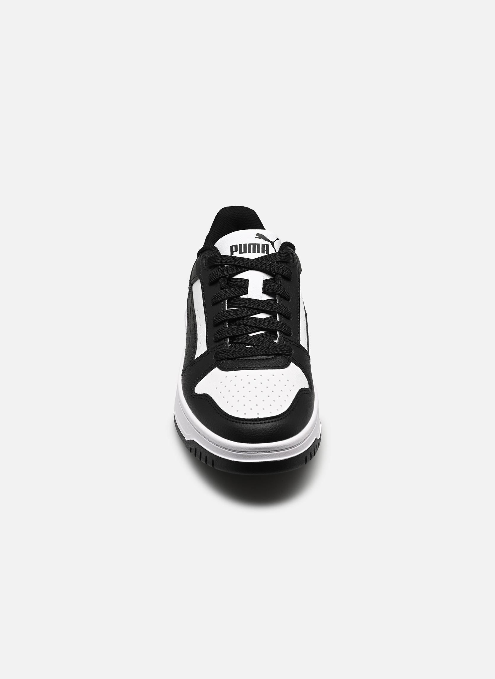 Sneaker Rebound Slam Lo Jr jungen schwarz Puma Sneaker Rebound Slam Lo Jr jungen schwarz PUMA WHITE-PUMA BLACK