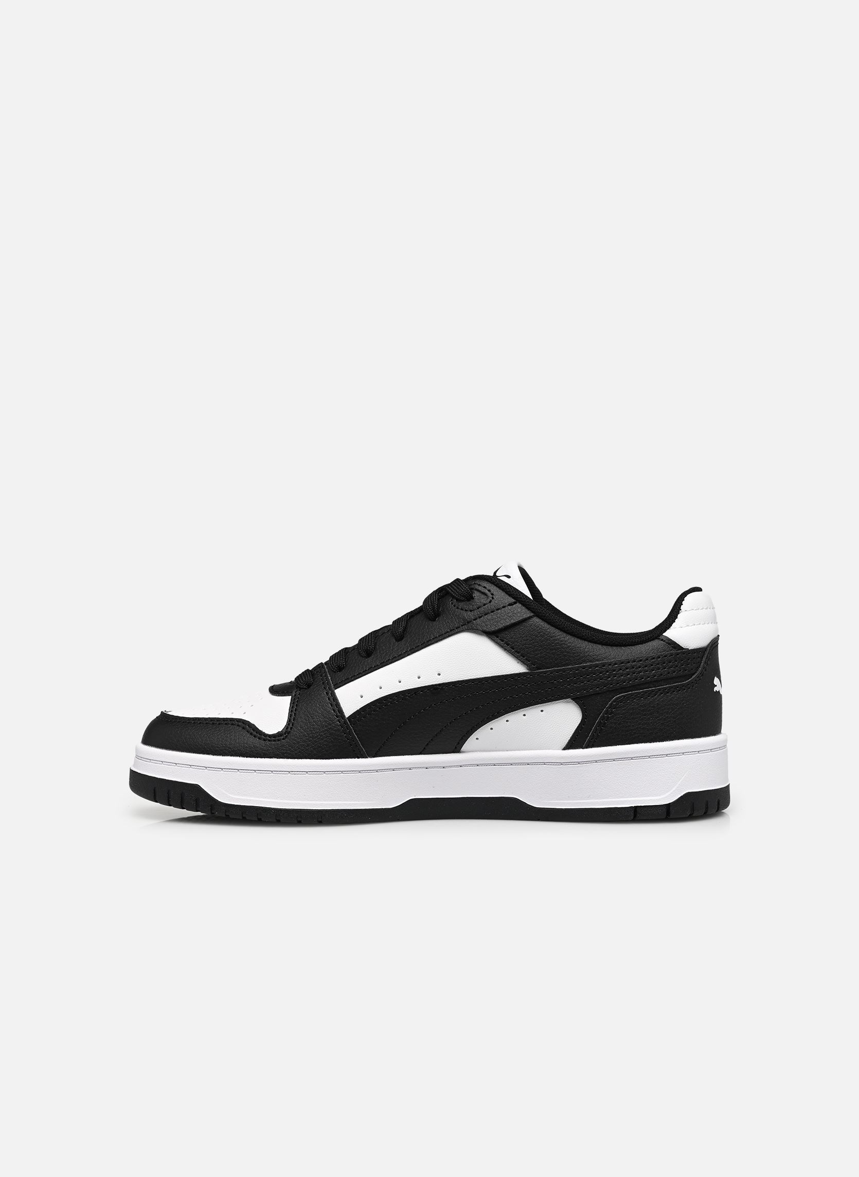 Sneaker Rebound Slam Lo Jr jungen schwarz Puma Sneaker Rebound Slam Lo Jr jungen schwarz PUMA WHITE-PUMA BLACK