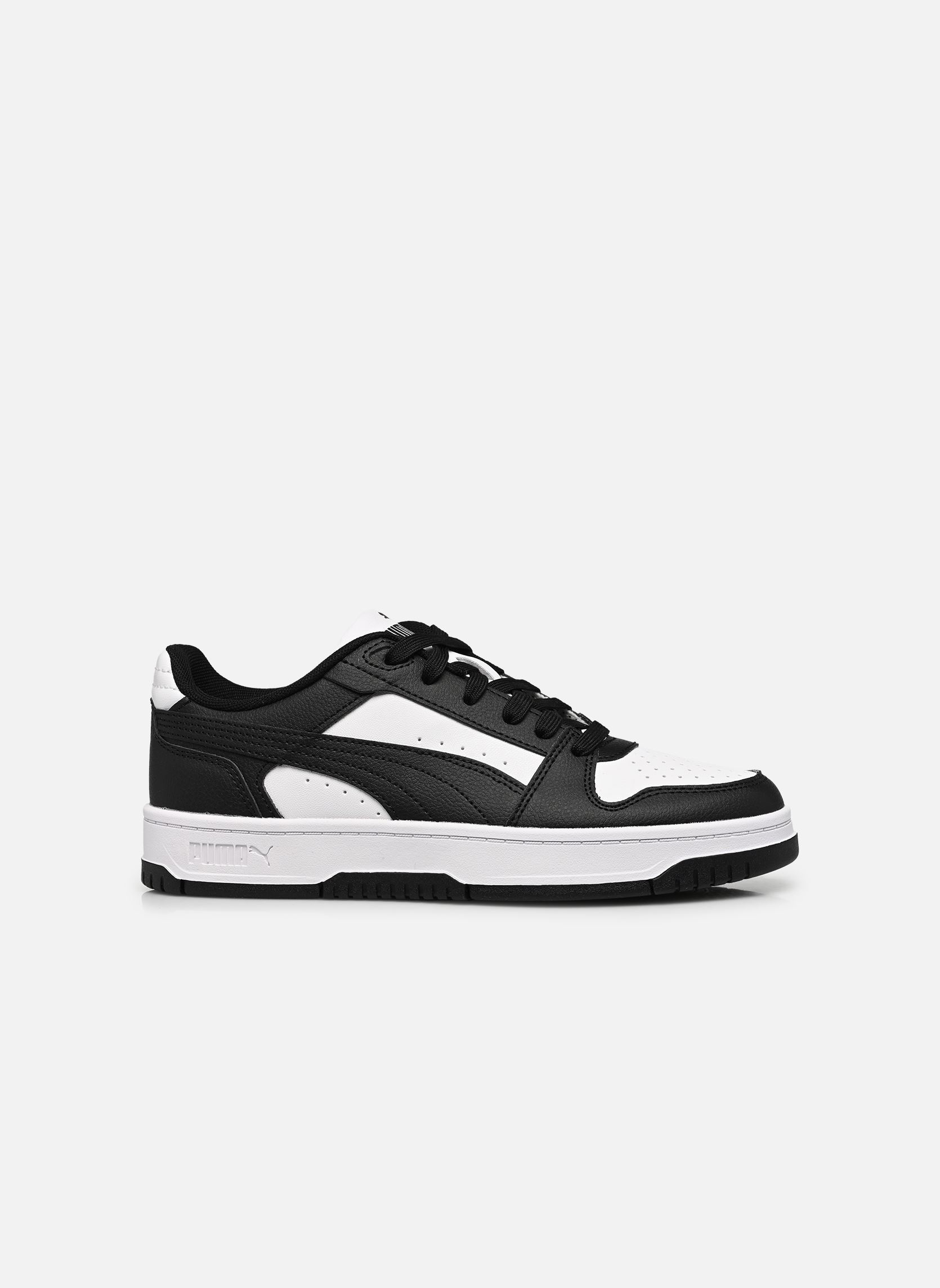 Sneaker Rebound Slam Lo Jr jungen schwarz Puma Sneaker Rebound Slam Lo Jr jungen schwarz PUMA WHITE-PUMA BLACK