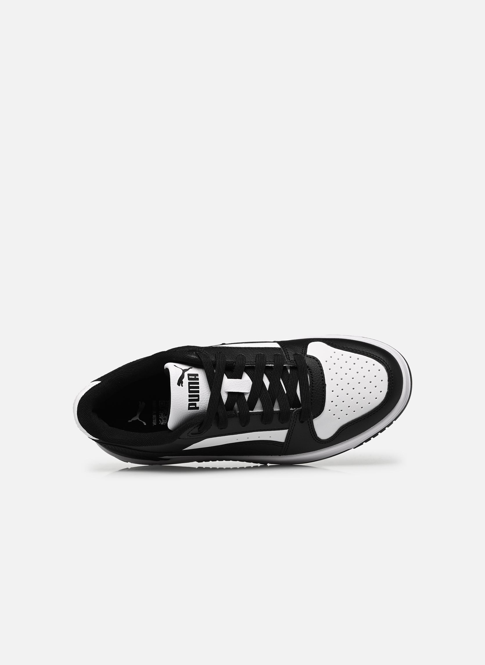 Sneaker Rebound Slam Lo Jr jungen schwarz Puma Sneaker Rebound Slam Lo Jr jungen schwarz PUMA WHITE-PUMA BLACK