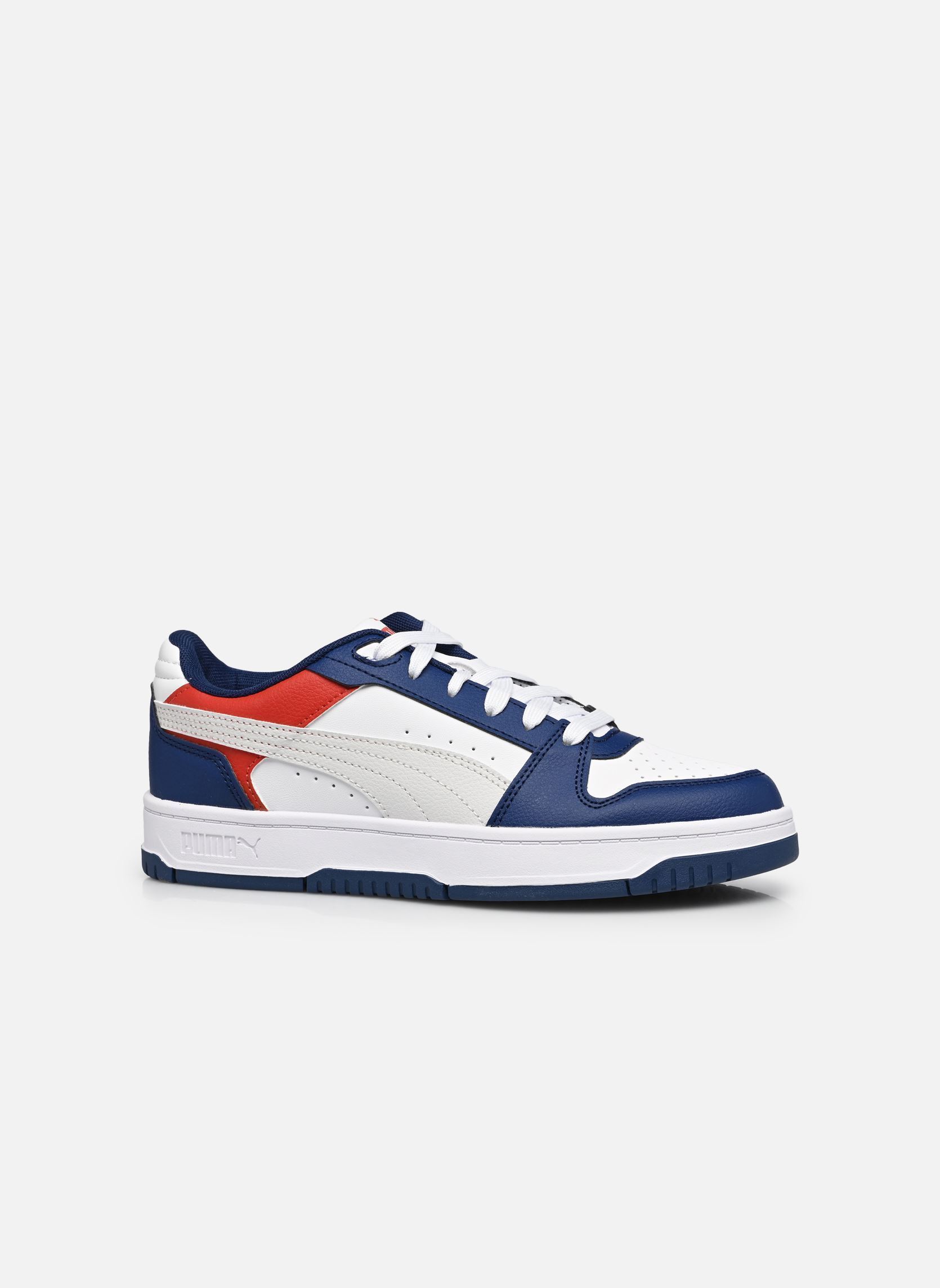 Sneaker Rebound Slam Lo Jr jungen mehrfarbig Puma Sneaker Rebound Slam Lo Jr jungen mehrfarbig BLUE JEWEL-FEATHER GRAY-PUMA W