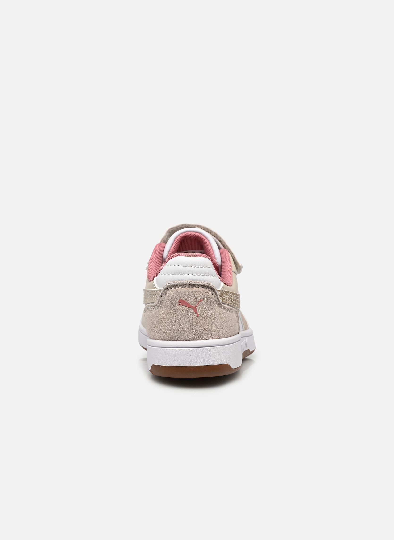 Sneaker Rebound Slam Lo Winter Safari AC+ PS mädchen mehrfarbig Puma Sneaker Rebound Slam Lo Winter Safari AC+ PS mädchen mehrfarbig SILVER FOG-BIRCH-PUMA WHITE