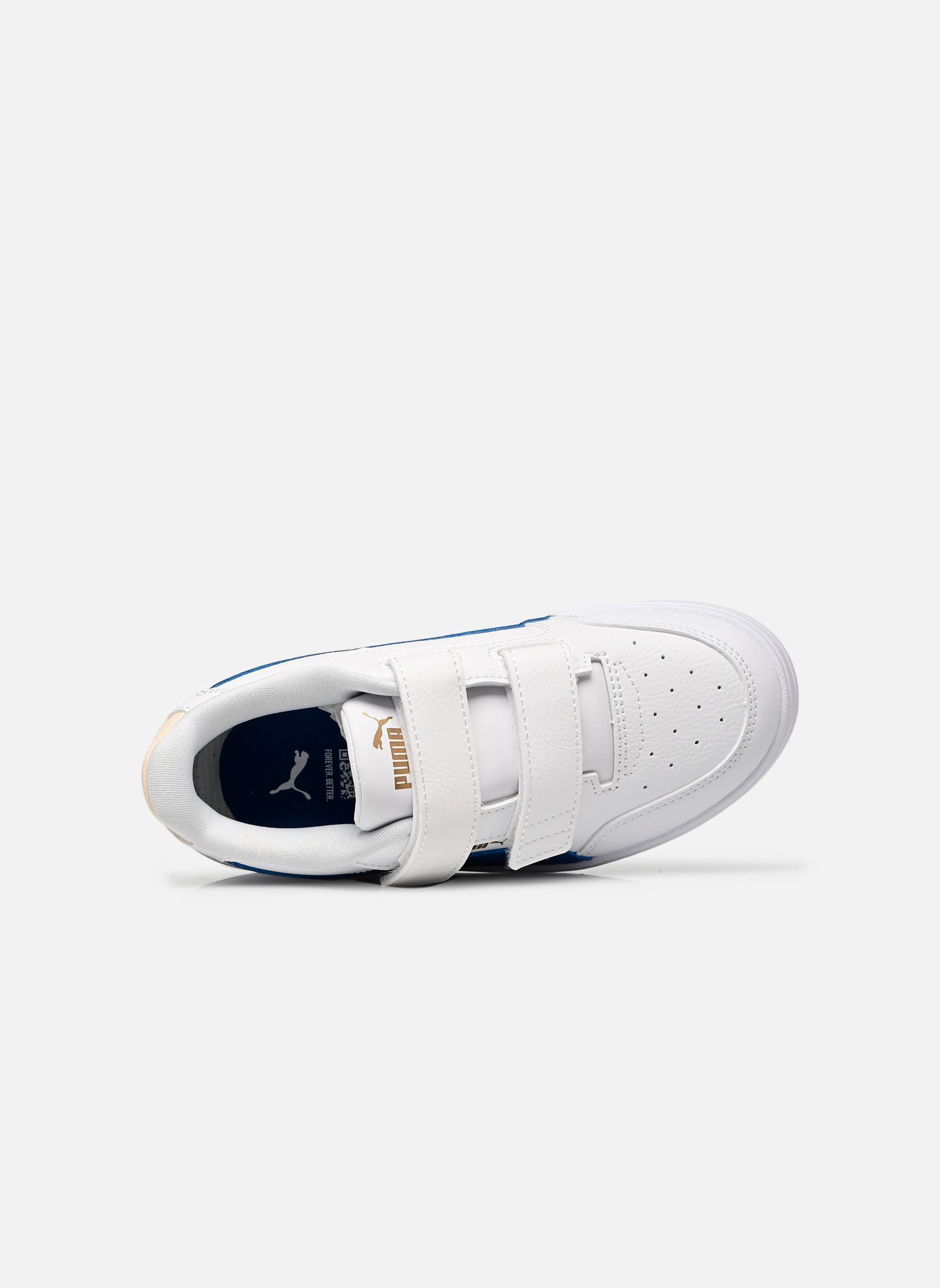 Baskets Shuffle Downtown Lo V PS garçon blanc Puma Baskets Shuffle Downtown Lo V PS garçon blanc PUMA WHITE-CLYDE ROYAL-PUMA GO