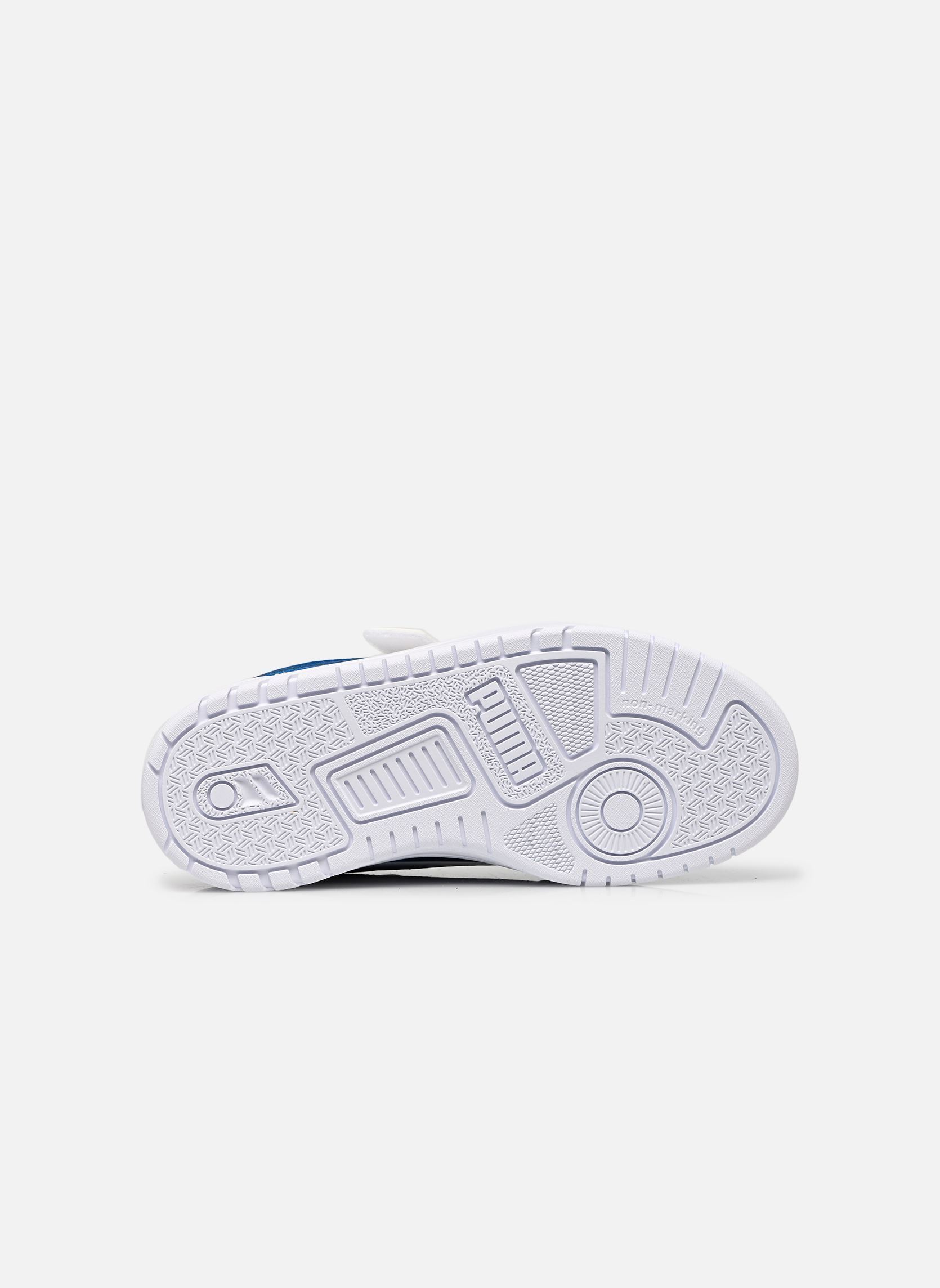 Baskets Shuffle Downtown Lo V PS garçon blanc Puma Baskets Shuffle Downtown Lo V PS garçon blanc PUMA WHITE-CLYDE ROYAL-PUMA GO