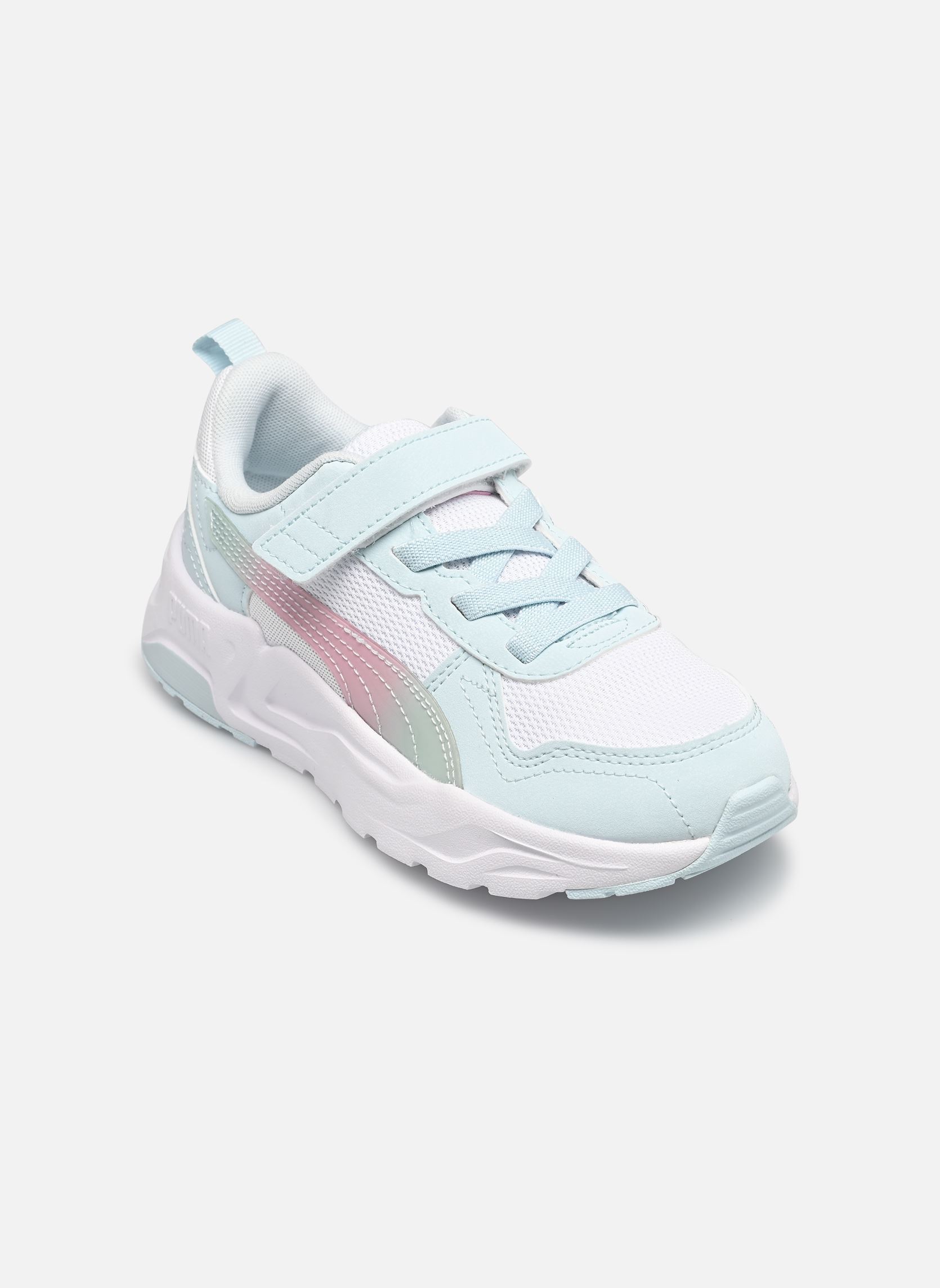 Sneaker Trinity 2 LT Faded Glow AC+ PS mädchen blau Puma Sneaker Trinity 2 LT Faded Glow AC+ PS mädchen blau PUMA WHITE-AQUA GLOW-MAUVE GLO