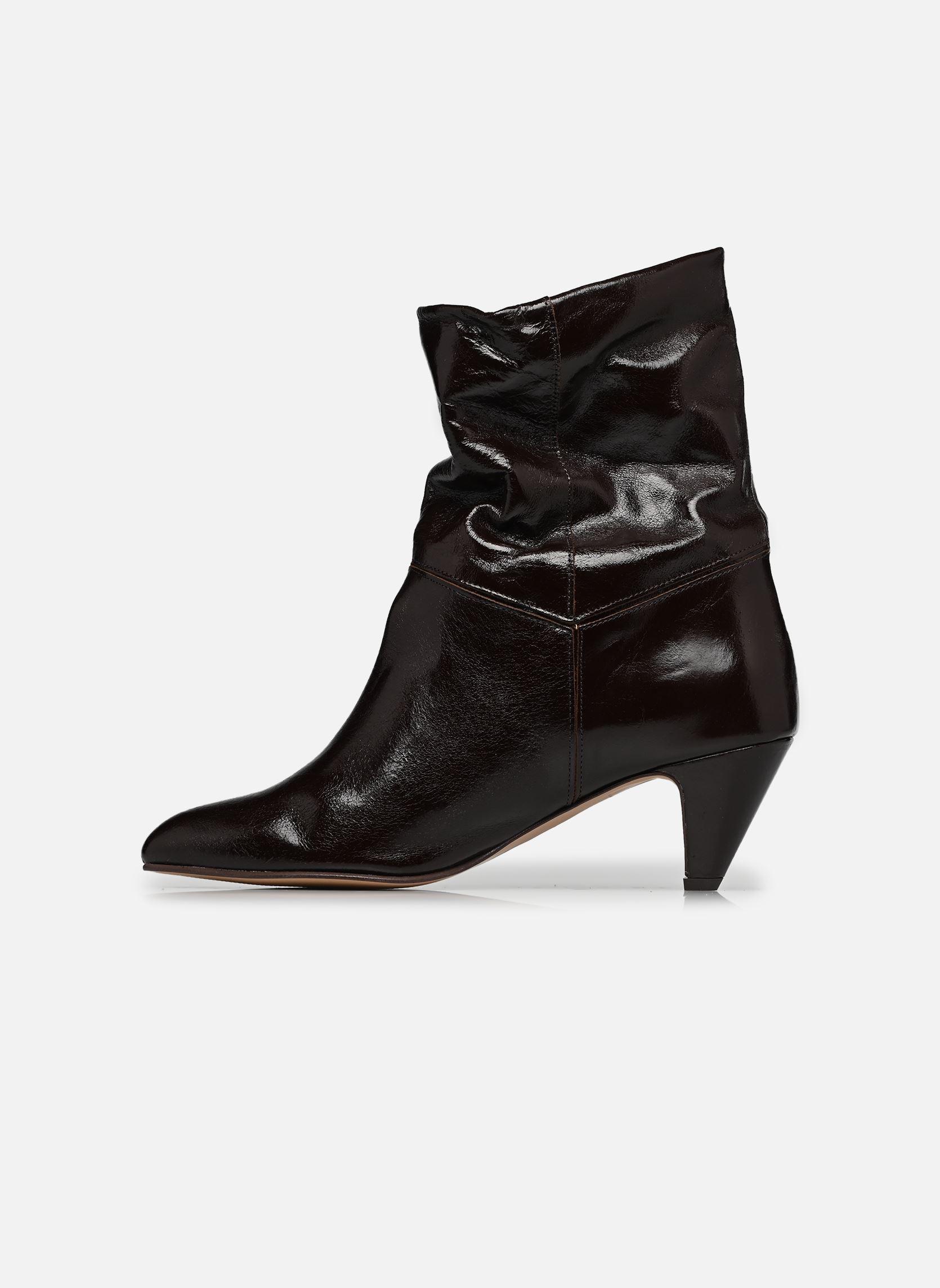 Bottines basses Jassi 50 Stilleto femme marron Anonymous Copenhagen Bottines basses Jassi 50 Stilleto femme marron CRINKLED POLISHED GOAT EXPRESS