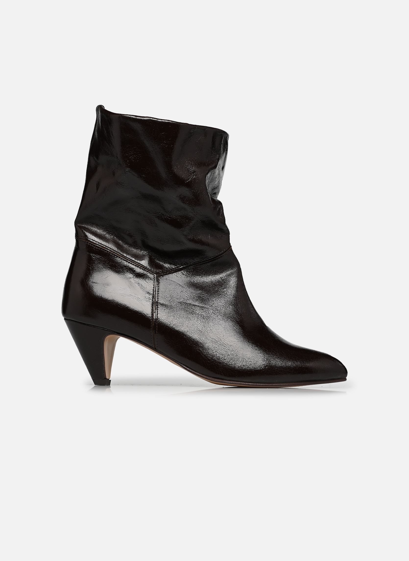 Bottines basses Jassi 50 Stilleto femme marron Anonymous Copenhagen Bottines basses Jassi 50 Stilleto femme marron CRINKLED POLISHED GOAT EXPRESS