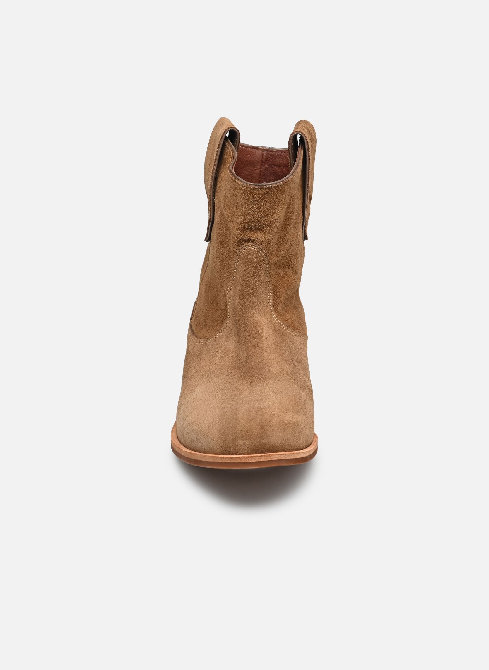Bottines et boots Monja femme marron Anonymous Copenhagen Bottines et boots Monja femme marron CALF SUEDE CINNAMON