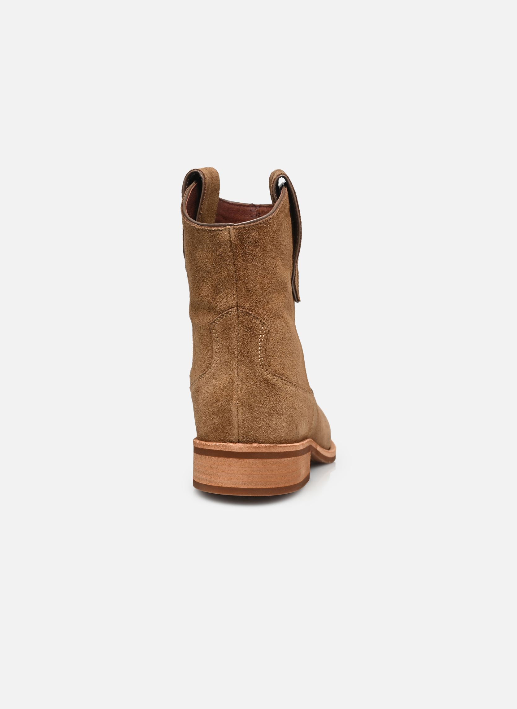 Bottines et boots Monja femme marron Anonymous Copenhagen Bottines et boots Monja femme marron CALF SUEDE CINNAMON