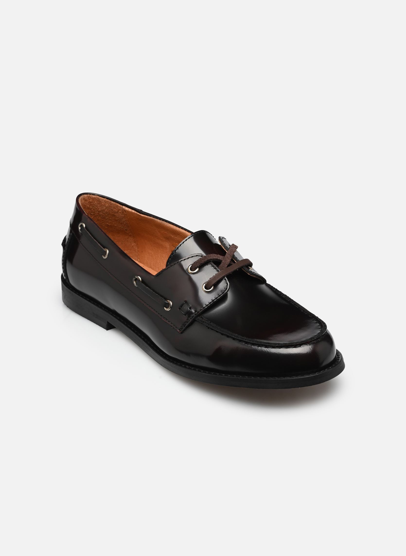 Chaussures bateaux AULGA femme marron Jonak Chaussures bateaux AULGA femme marron BORDEAUX