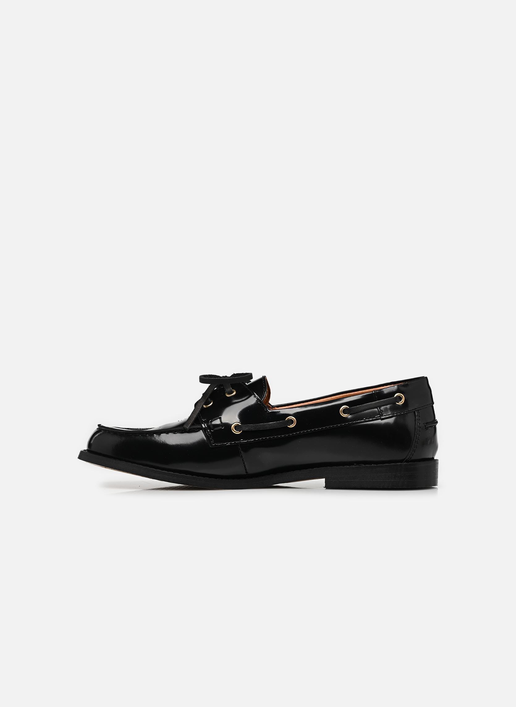 Chaussures bateaux AULGA femme noir Jonak Chaussures bateaux AULGA femme noir NOIR
