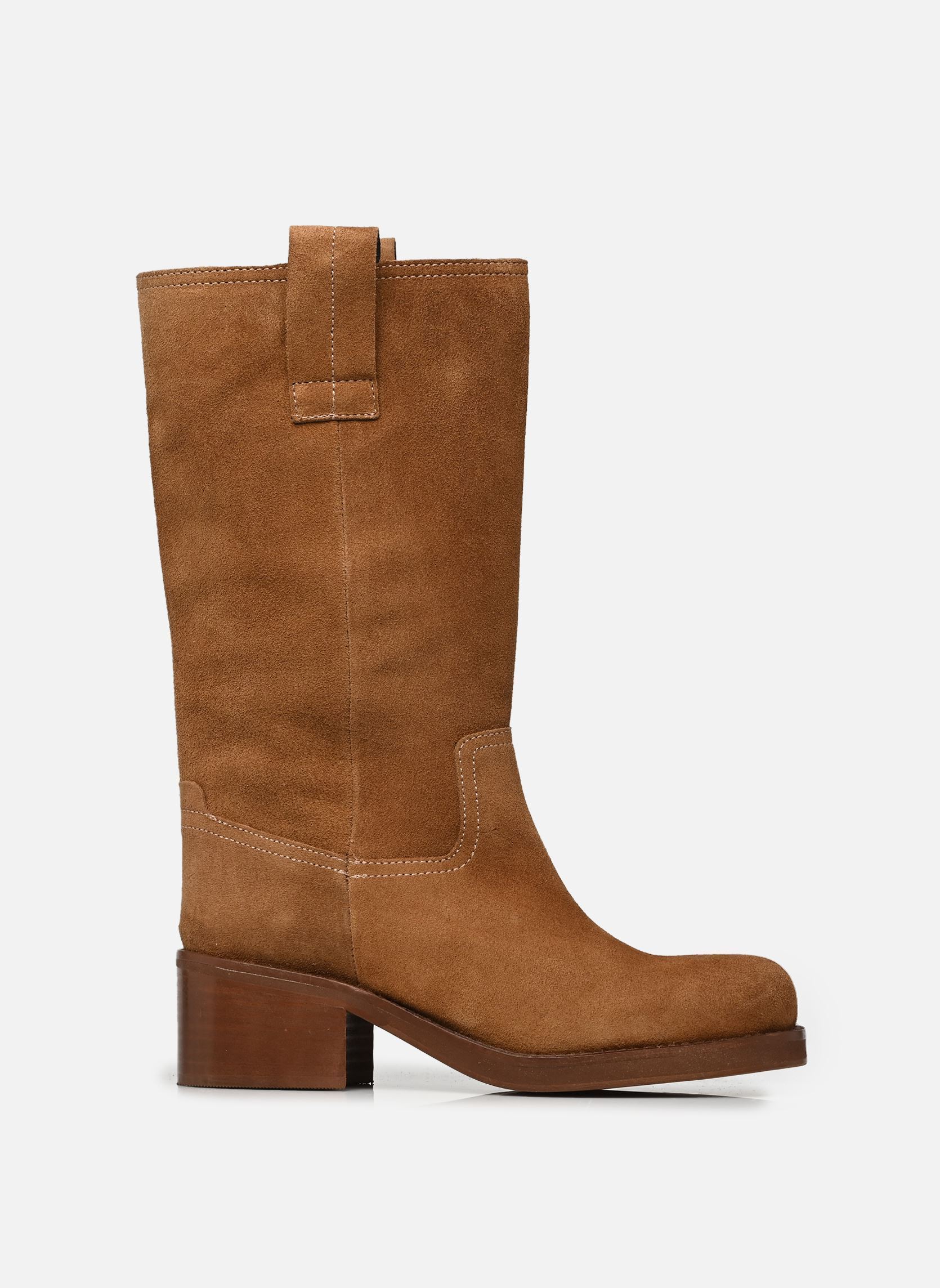 Bottes BICHETTE femme marron Jonak Bottes BICHETTE femme marron TABAC