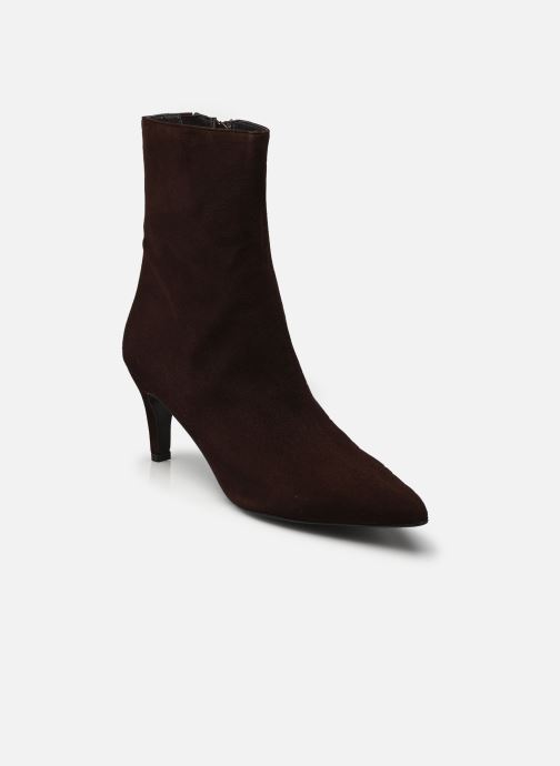 Jonak Enkellaarzen en boots DIEMINA dames bruin