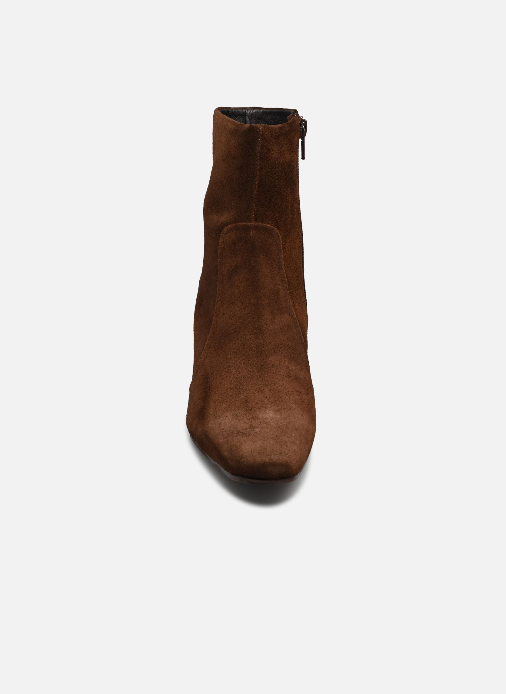 Enkellaarzen en boots DOMAINE dames bruin Jonak Enkellaarzen en boots DOMAINE dames bruin MARRON