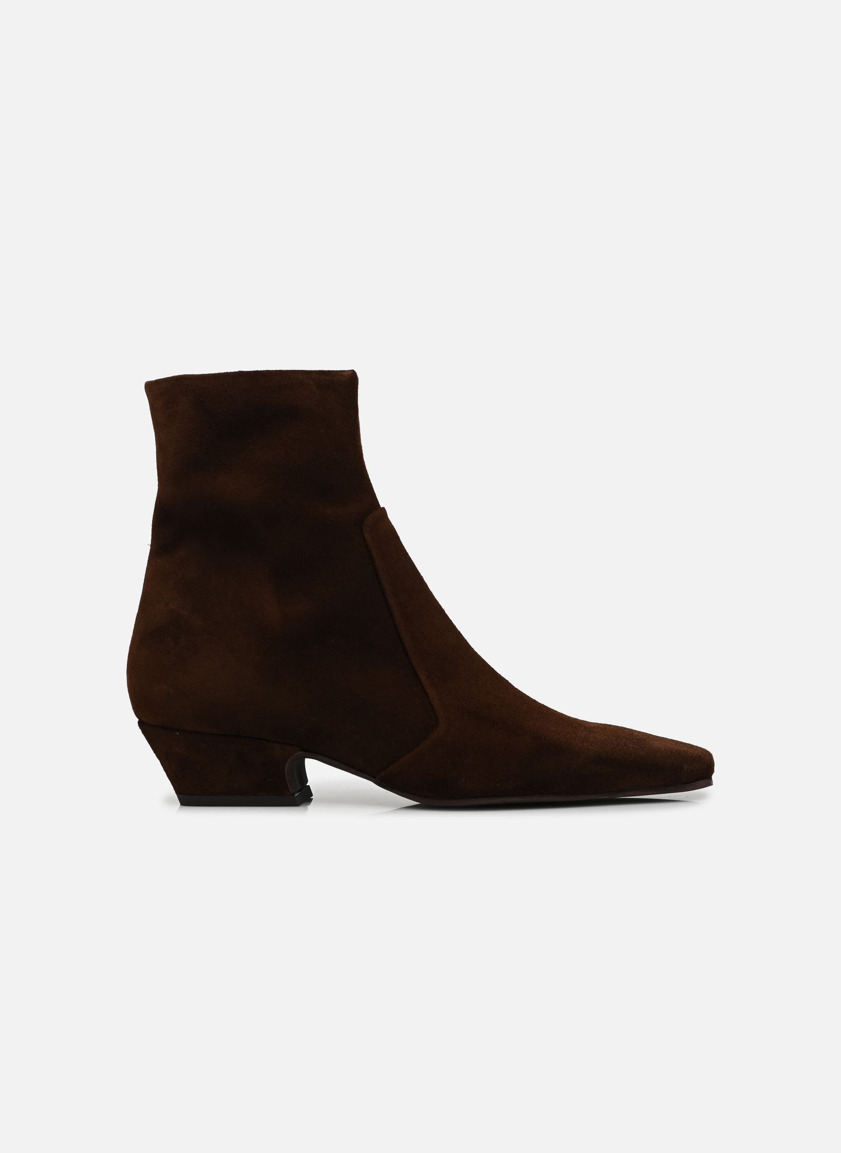 Enkellaarzen en boots DOMAINE dames bruin Jonak Enkellaarzen en boots DOMAINE dames bruin MARRON