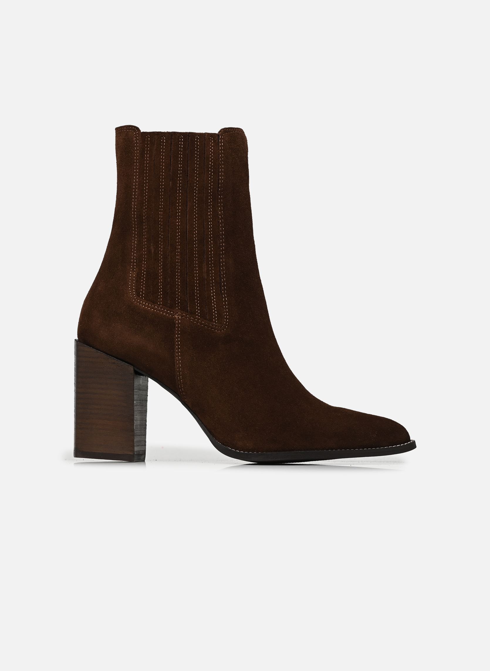 Bottines et boots PERLINE femme marron Jonak Bottines et boots PERLINE femme marron MARRON