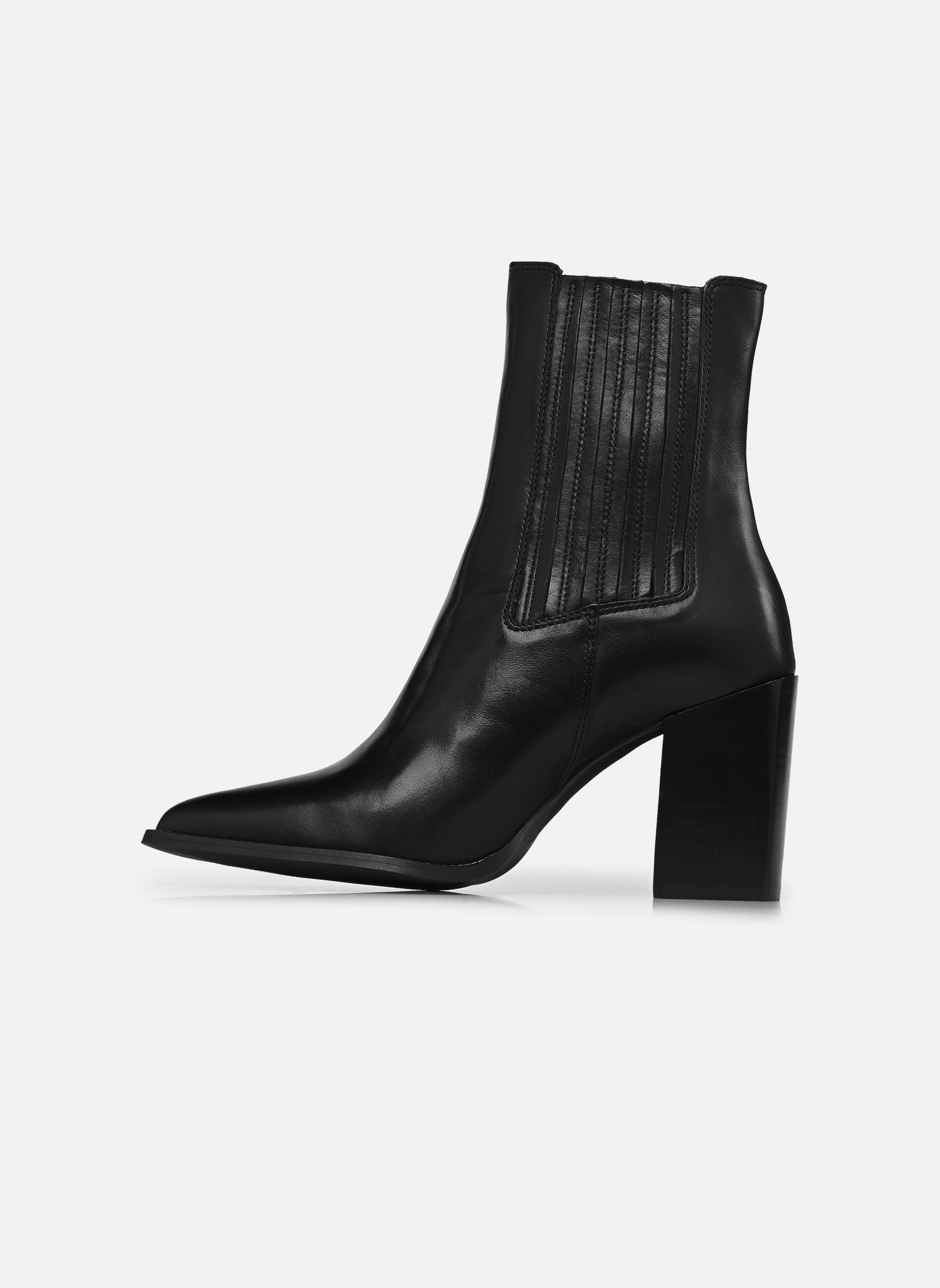 Enkellaarzen en boots PERLINE dames zwart Jonak Enkellaarzen en boots PERLINE dames zwart NOIR