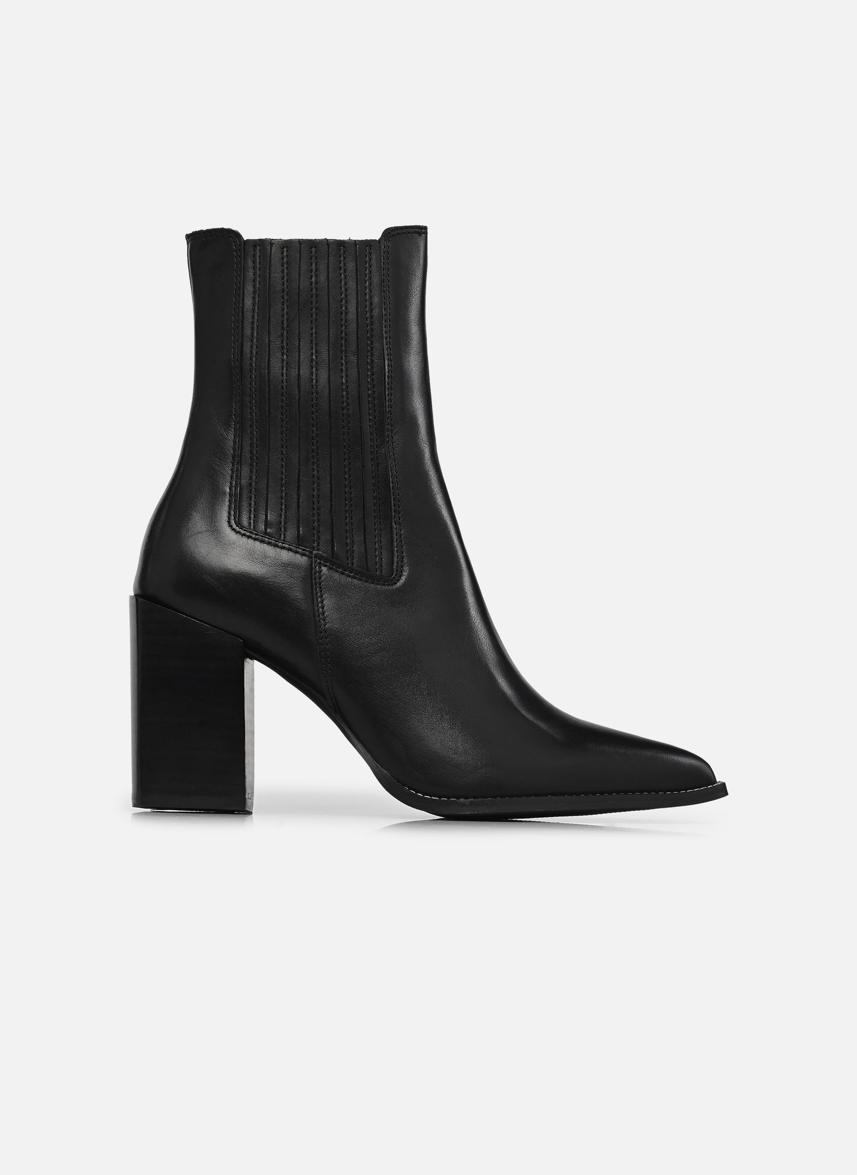 Enkellaarzen en boots PERLINE dames zwart Jonak Enkellaarzen en boots PERLINE dames zwart NOIR