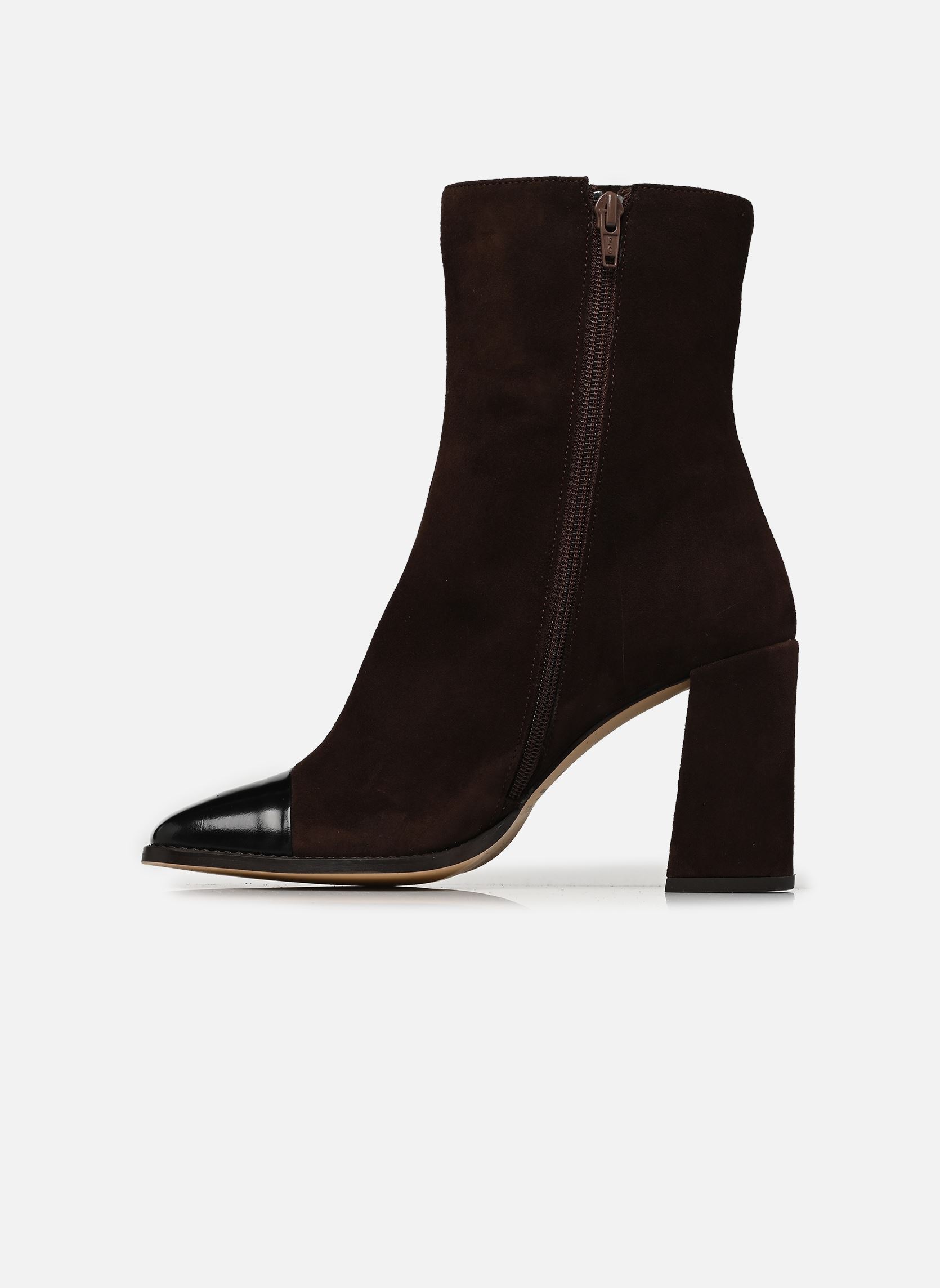 Bottines et boots VARIANTE femme marron Jonak Bottines et boots VARIANTE femme marron NOIR/MARRON