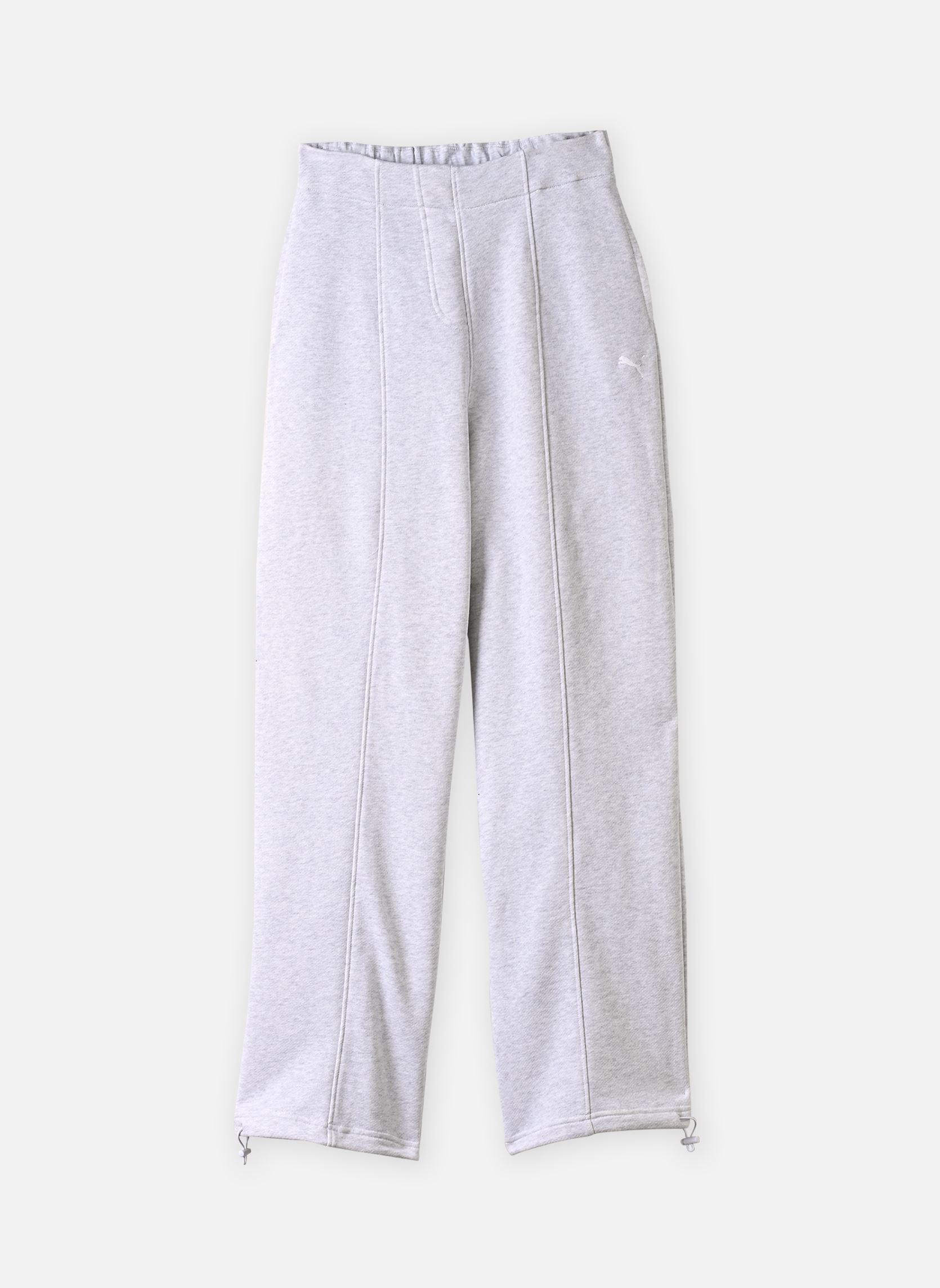 Pantalons ESS Slouchy Pintuck Pants TR femme gris Puma Pantalons ESS Slouchy Pintuck Pants TR femme gris WHITE GLOW HEATHER
