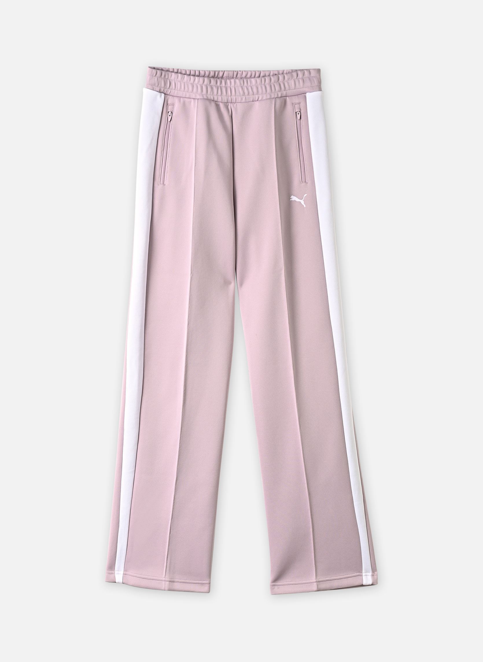 Pantalons T7 ALWAYS ON Straight Pants op femme rose Puma Pantalons T7 ALWAYS ON Straight Pants op femme rose MISTY PINK
