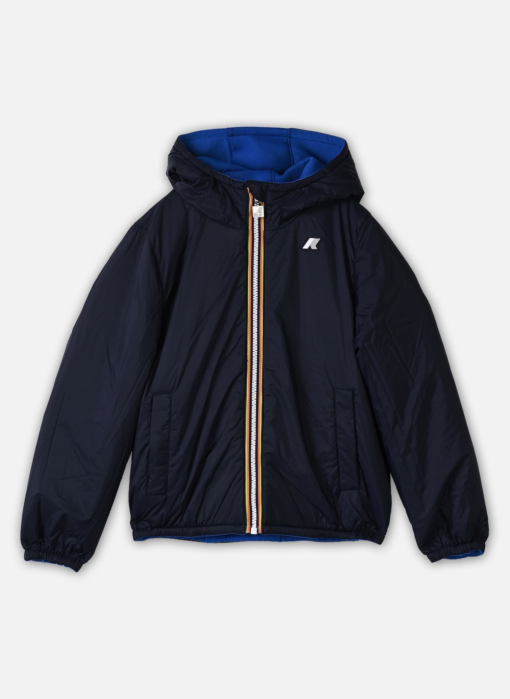 Waterdichte jassen en windjacks P. Jack Spacer Nylon Double jongens blauw K-Way Waterdichte jassen en windjacks P. Jack Spacer Nylon Double jongens blauw BLUE ROYAL MARINE - BLUE DEPTH
