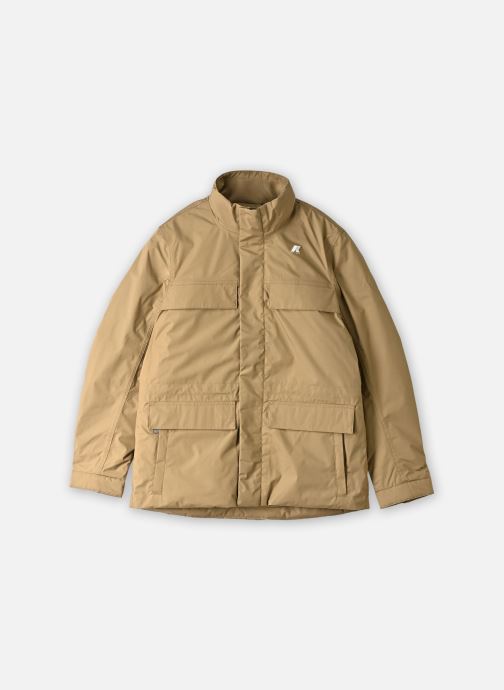 K-Way Vestes et manteaux Manuene Warm Micro Canvas homme beige