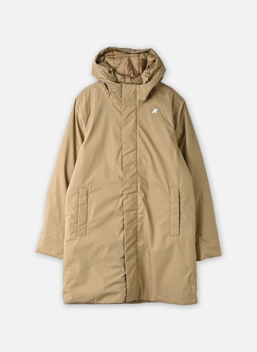 K-Way Vestes Thomas Warm Micro Canvas homme marron