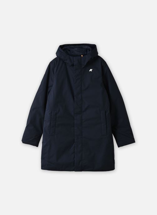 K-Way Vestes Thomas Warm Micro Canvas homme marine