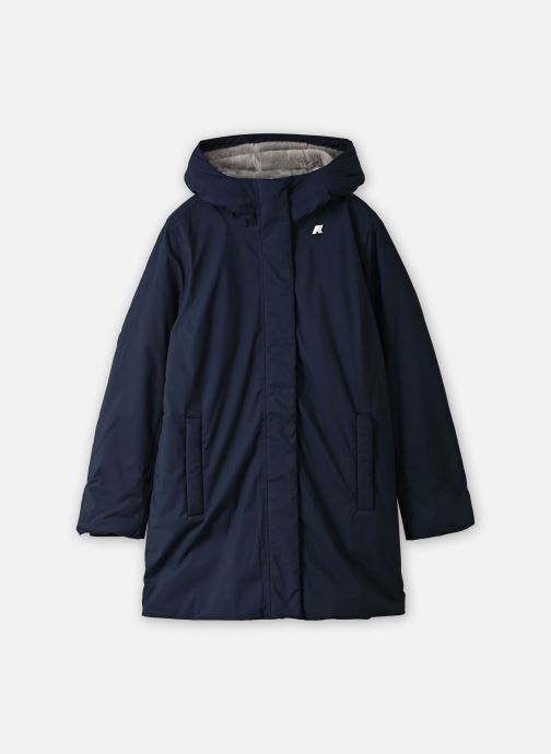 K-Way Vestes Sophie Twill Soft Beaver femme marine